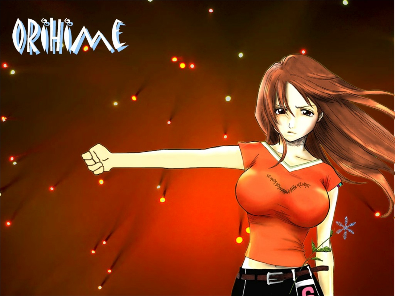 Handy-Wallpaper Bleach, Animes, Orihime Inoue kostenlos herunterladen.