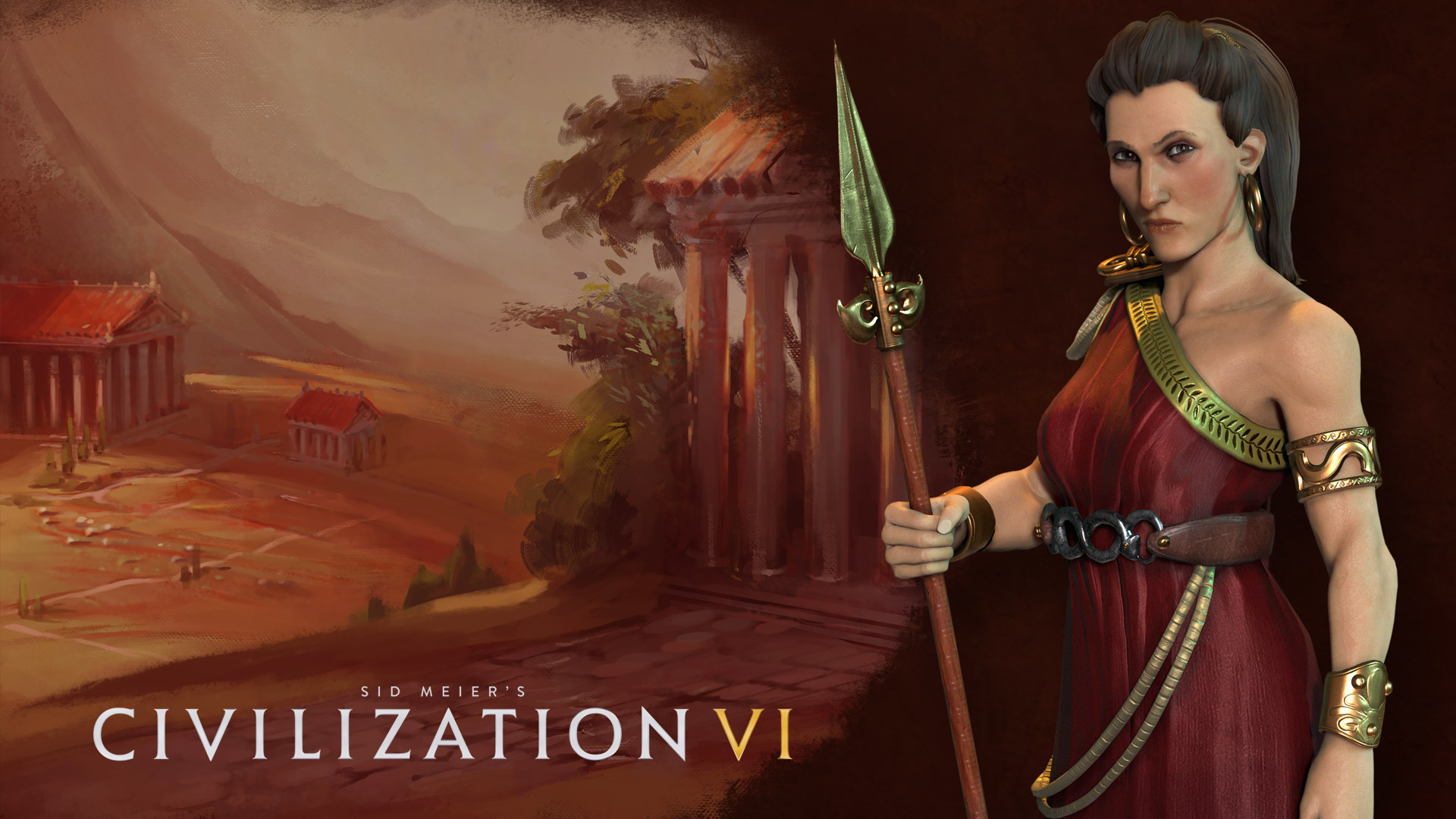 video game, civilization vi, gorgo (queen of sparta), civilization
