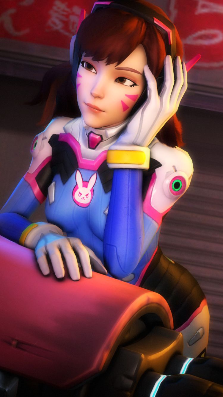 Descarga gratuita de fondo de pantalla para móvil de Overwatch, Videojuego, D Va (Supervisión).