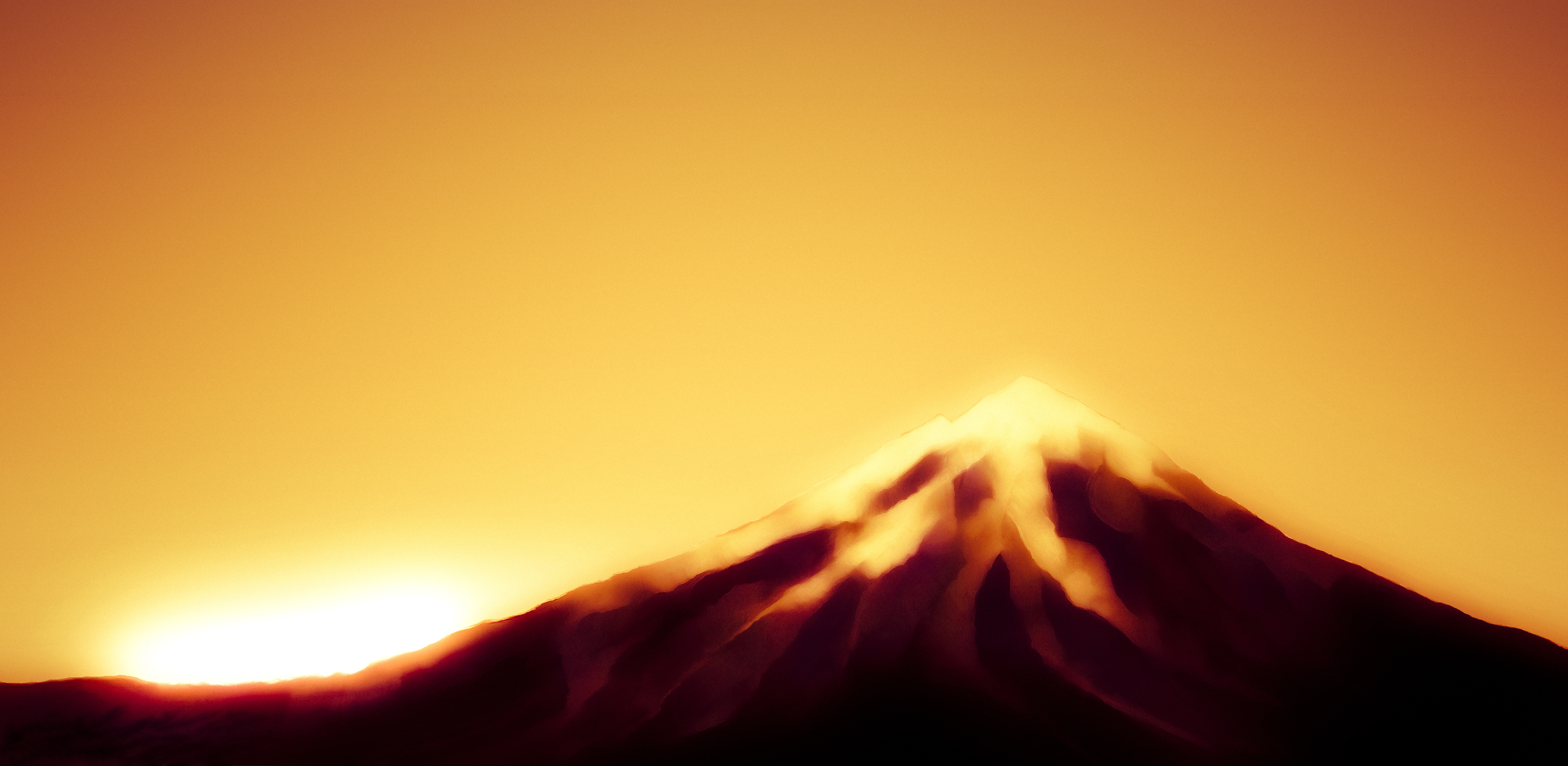 Download mobile wallpaper Mountain, Artistic for free.