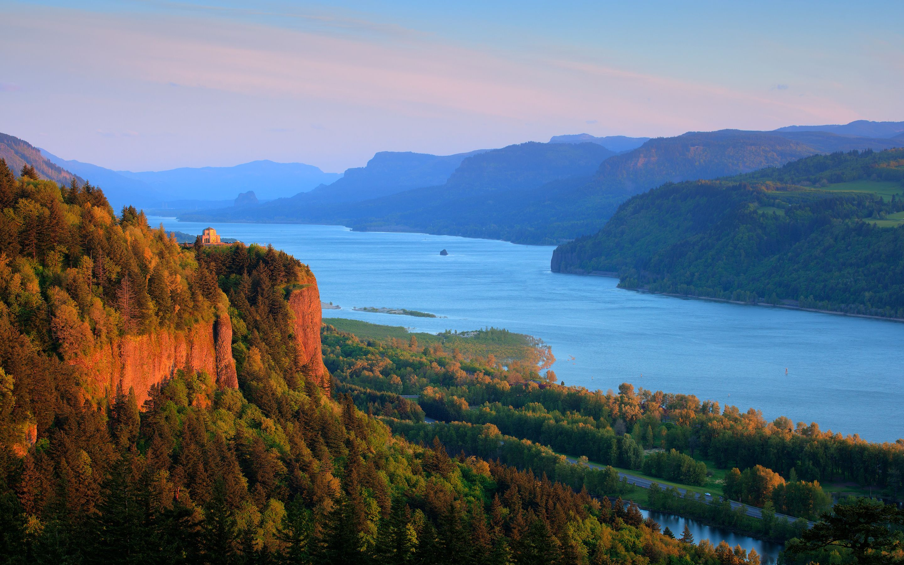 Laden Sie das Wald, Baum, Fluss, Gebirge, Erde/natur-Bild kostenlos auf Ihren PC-Desktop herunter