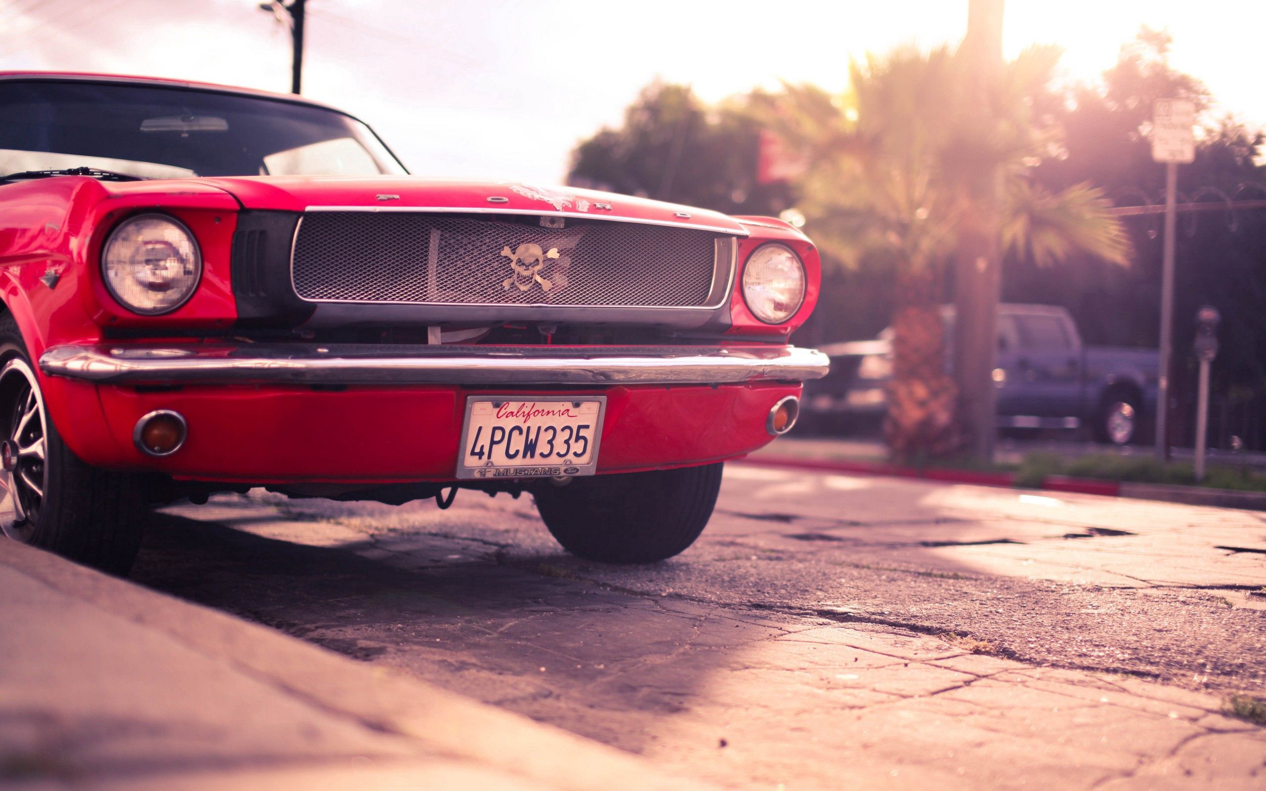 New Lock Screen Wallpapers auto, ford, mustang, cars, red