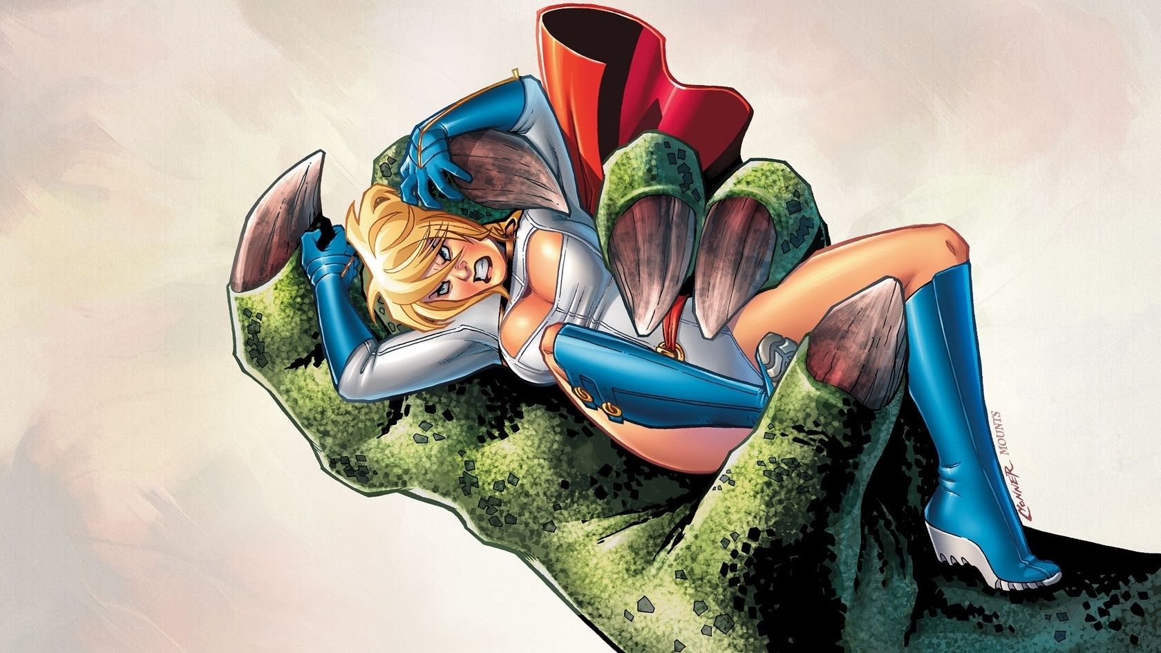 Download mobile wallpaper Comics, Power Girl for free.
