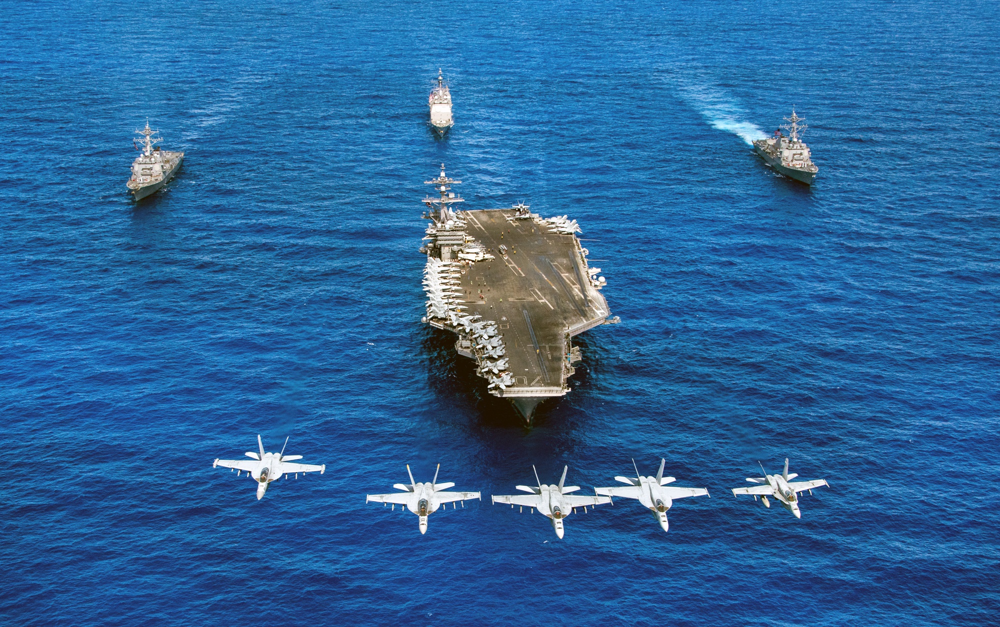 military, uss carl vinson (cvn 70), aircraft carrier, jet fighter, mcdonnell douglas f/a 18 hornet, warship, warships