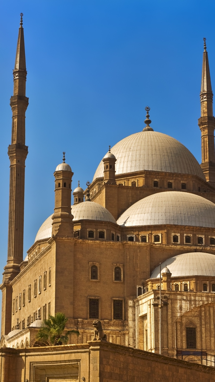 Завантажити шпалери Мечеть Мухаммеда Алі на телефон безкоштовно