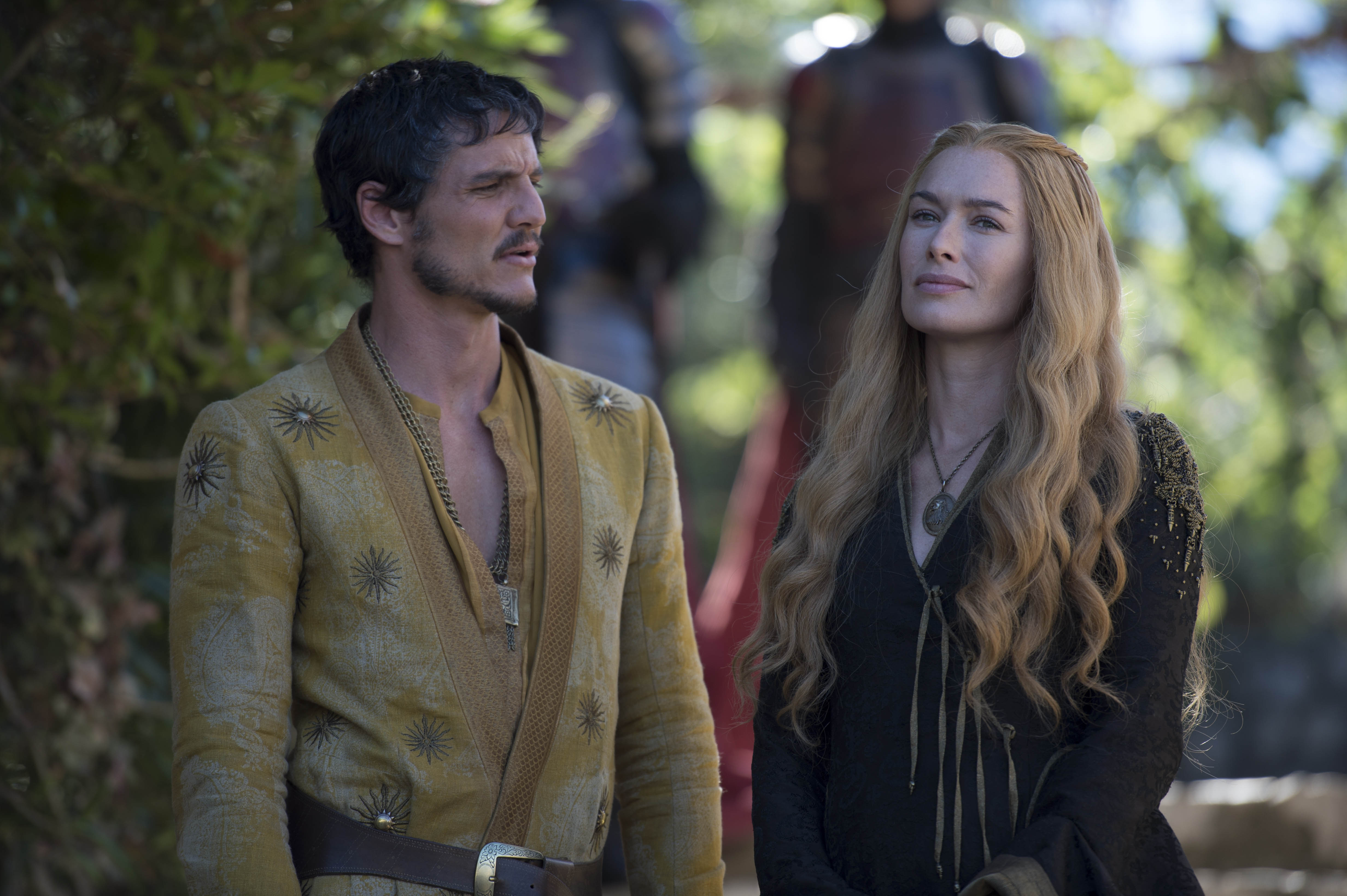 tv show, game of thrones, cersei lannister, lena headey, oberyn martell, pedro pascal