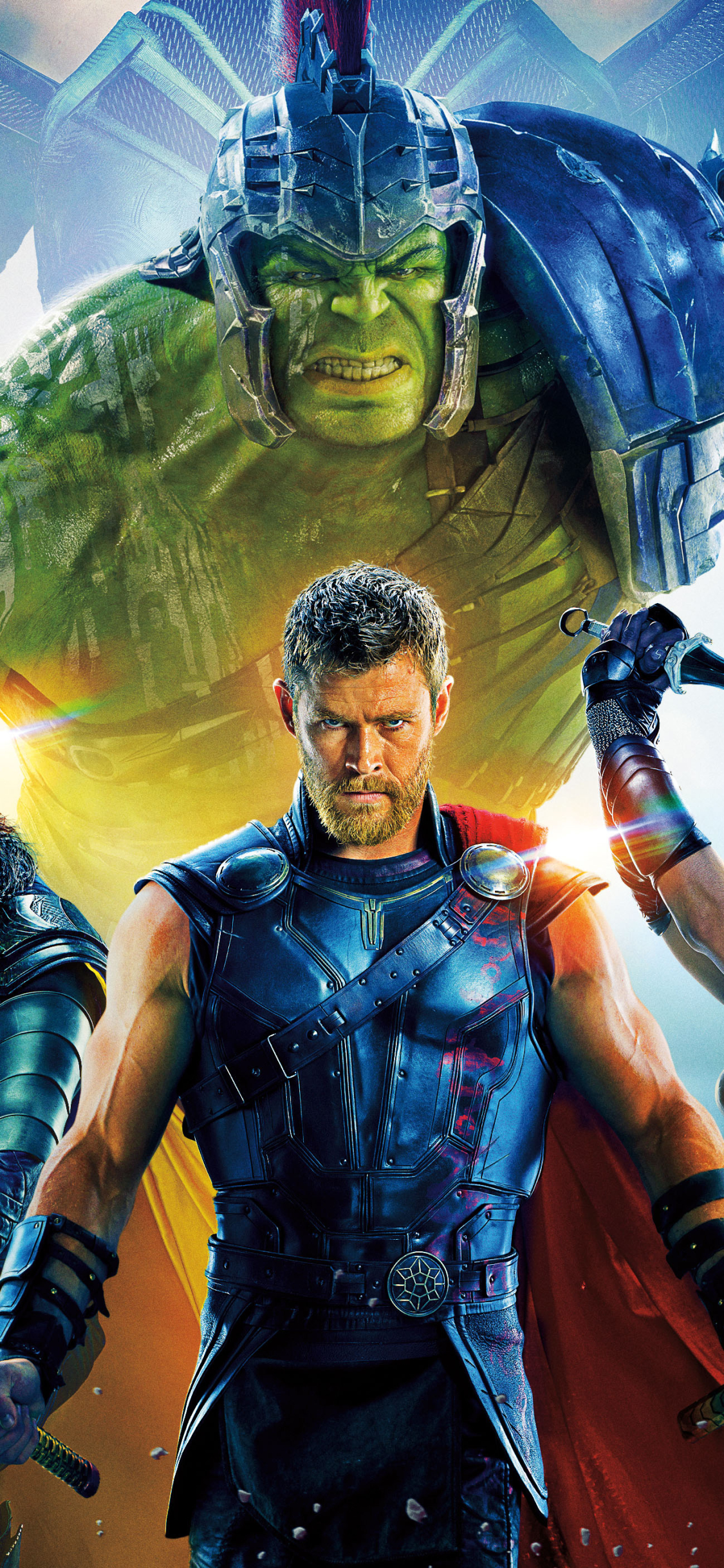 Handy-Wallpaper Hulk, Filme, Thor, Chris Hemsworth, Thor: Tag Der Entscheidung kostenlos herunterladen.