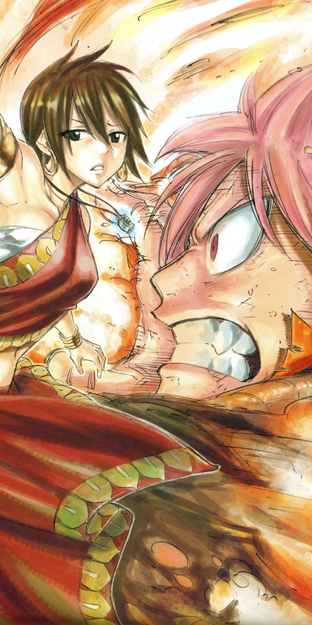 Download mobile wallpaper Anime, Fairy Tail, Natsu Dragneel, Éclair (Fairy Tail) for free.