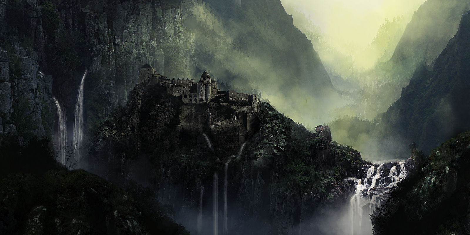 Free download wallpaper Landscape, Fantasy on your PC desktop