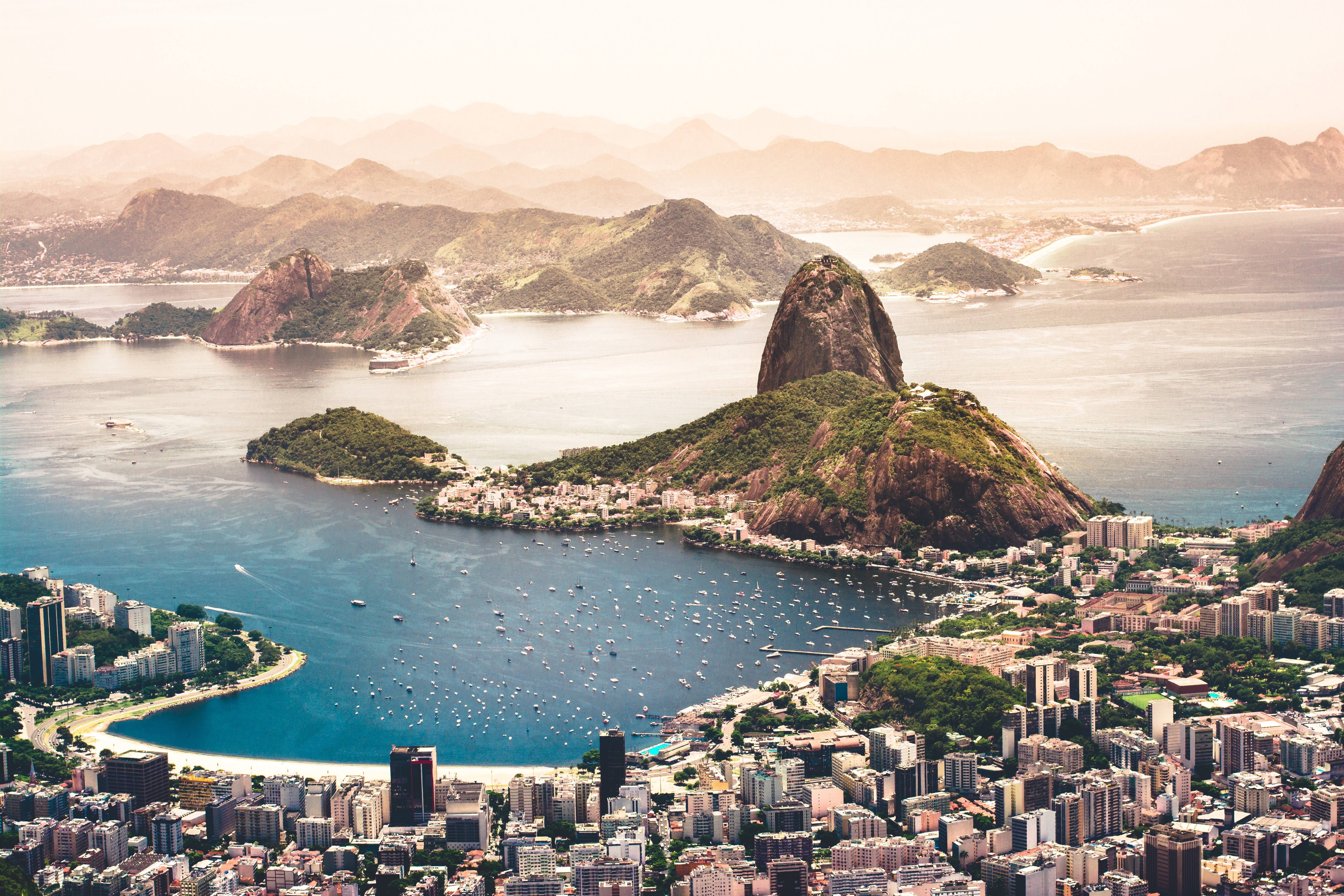 468892 завантажити картинку міста, створено людиною, ріо де жанейро, бразилія, міський пейзаж, гора - шпалери і заставки безкоштовно