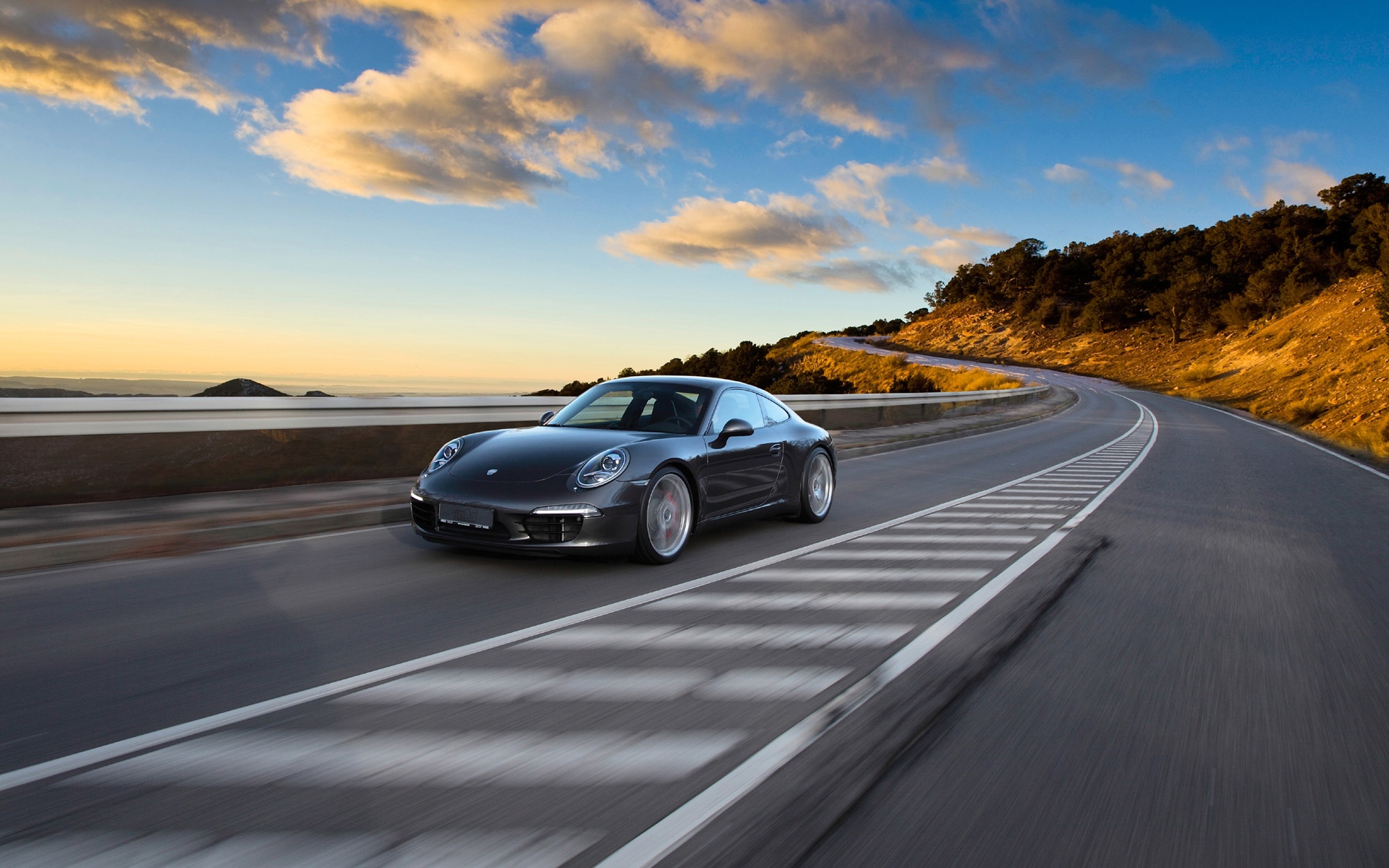 Download mobile wallpaper Porsche, Road, Vehicles, Car for free.