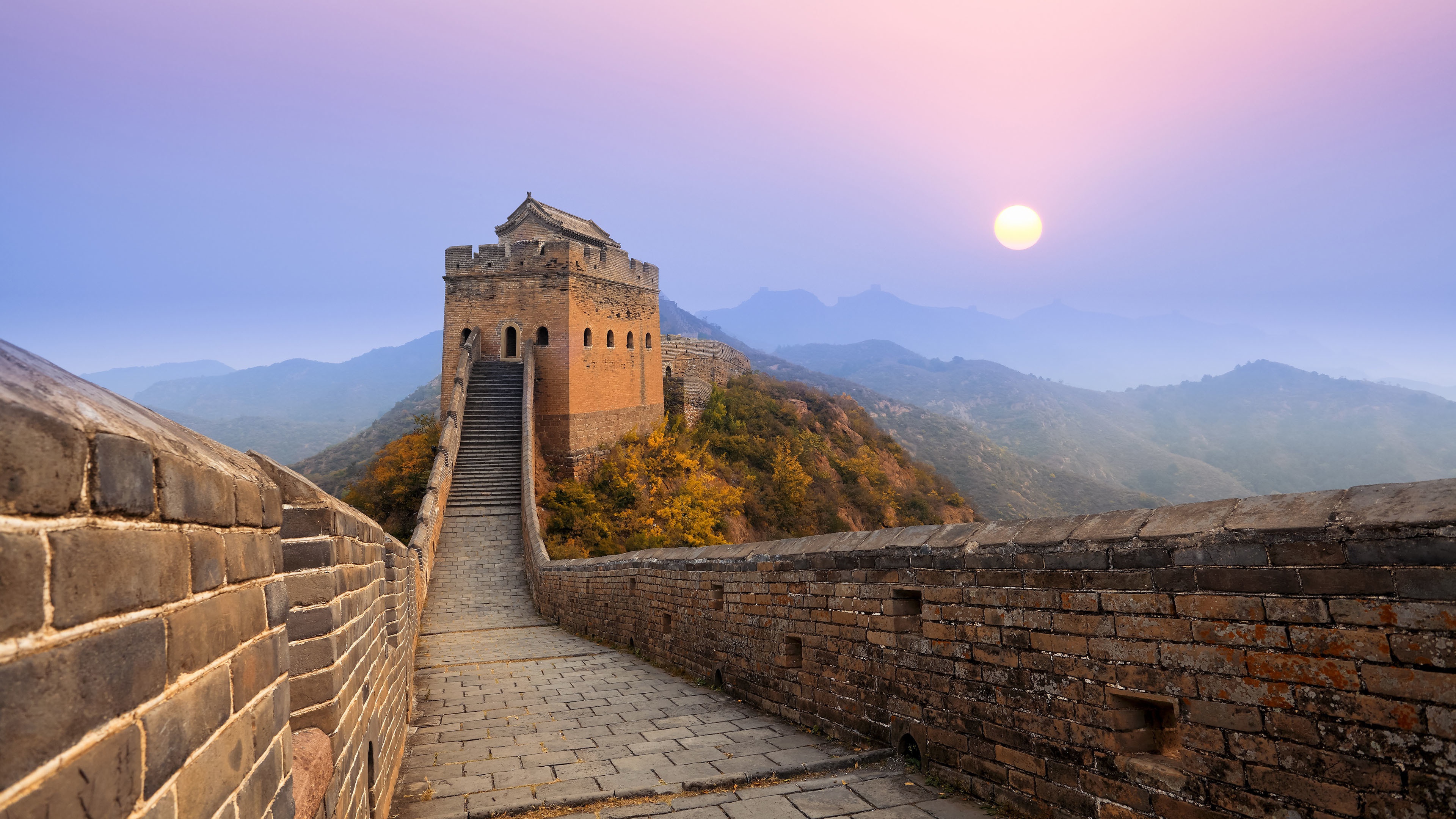 429076画像をダウンロードマンメイド, 万里の長城, 中国, 風景, モニュメント-壁紙とスクリーンセーバーを無料で