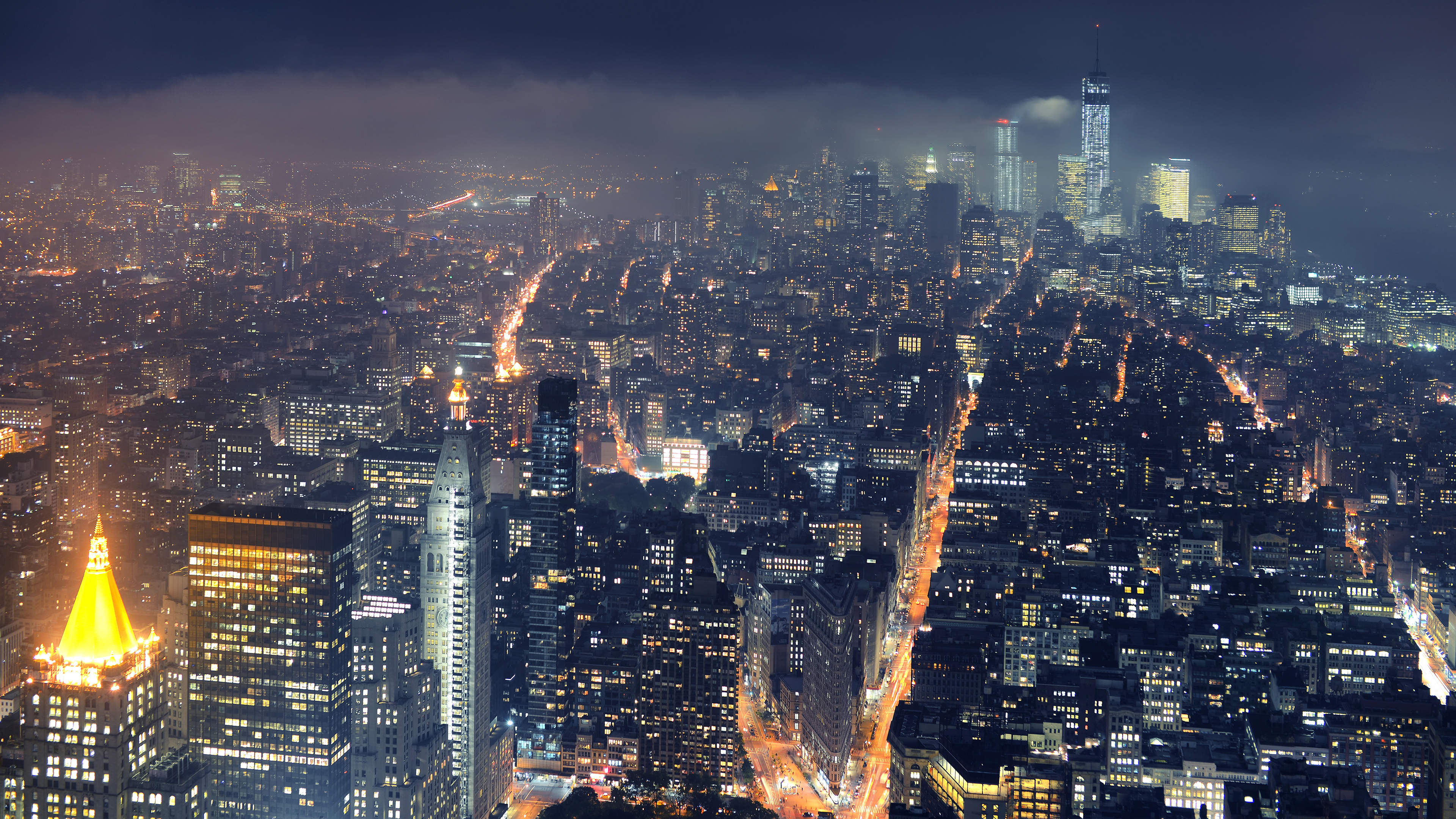 Скачати мобільні шпалери Міста, Нью Йорк, Манхеттен, Створено Людиною безкоштовно.