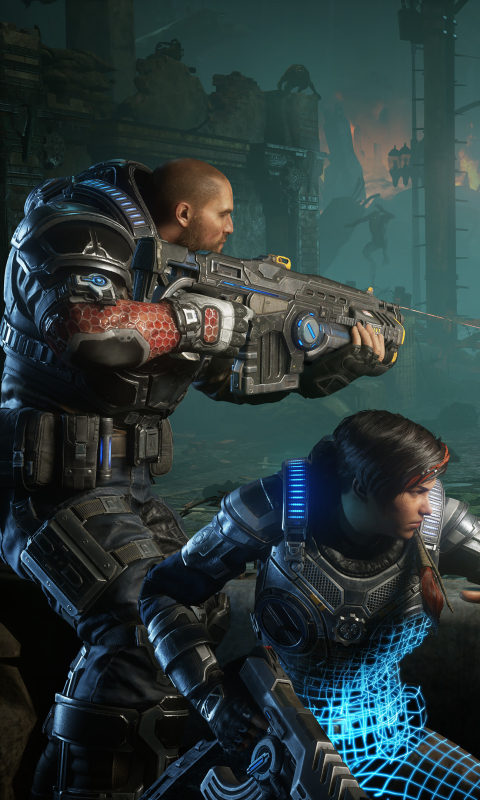 Handy-Wallpaper Gears Of War, Computerspiele, Gears 5 kostenlos herunterladen.