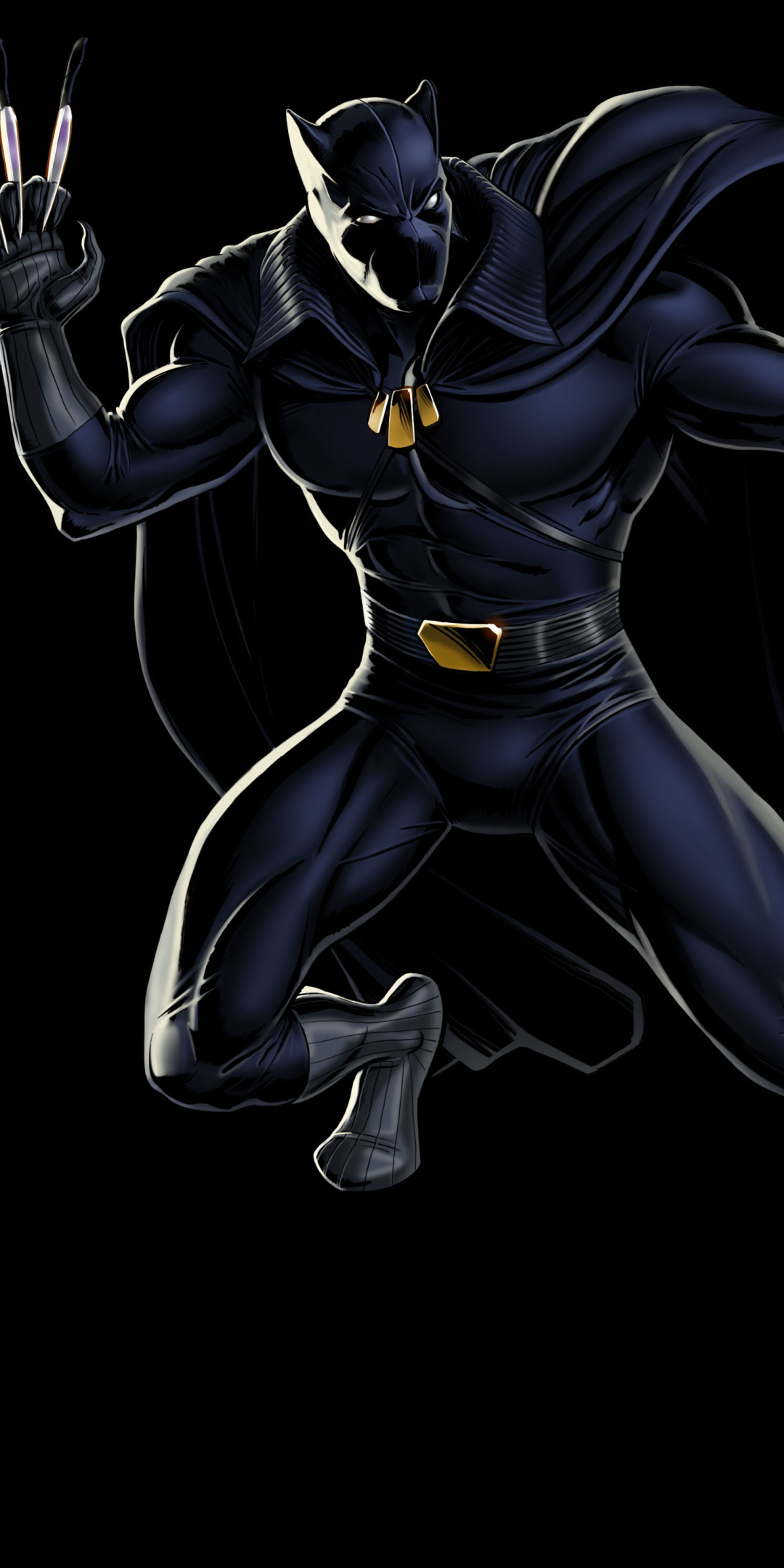 Handy-Wallpaper Comics, Schwarzer Panther (Marvel Comics), Schwarzer Panther kostenlos herunterladen.