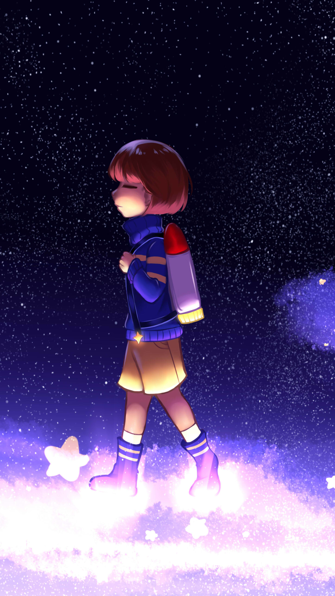 Download mobile wallpaper Video Game, Undertale, Frisk (Undertale) for free.