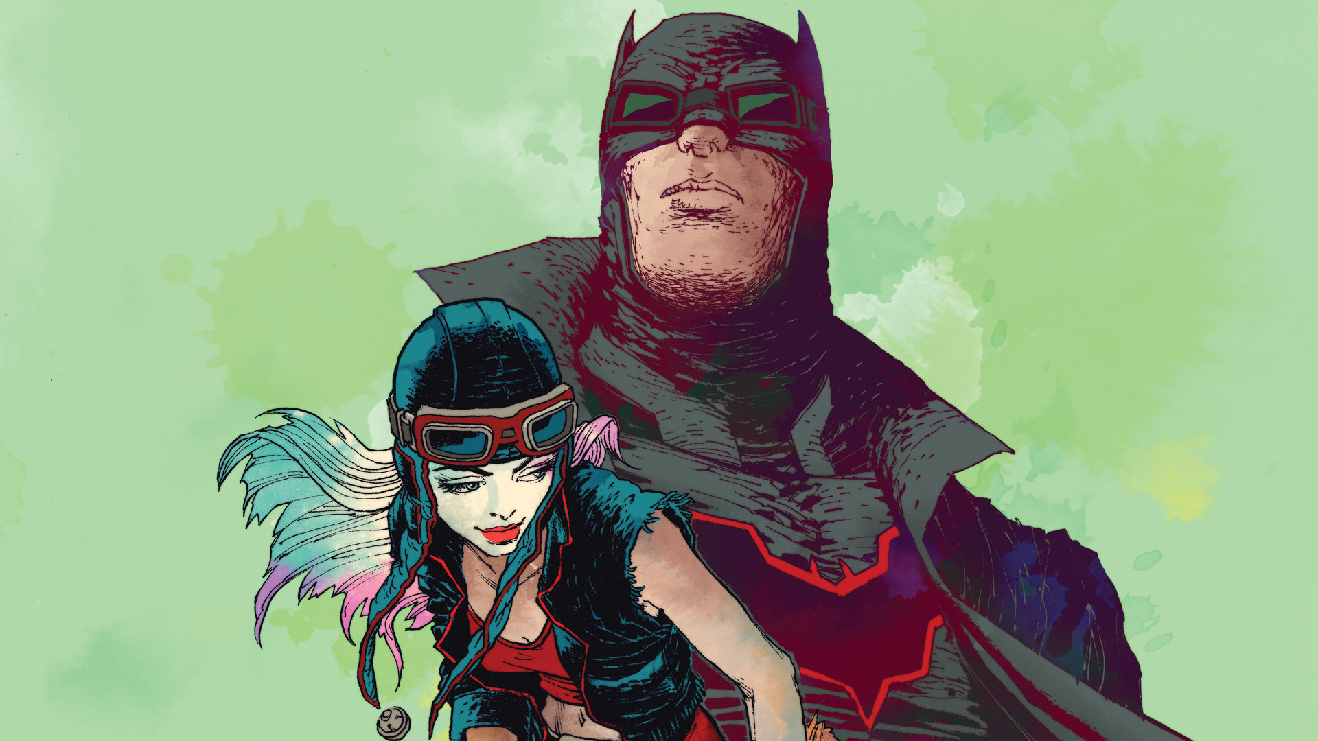 Free download wallpaper Batman, Comics, Harley Quinn on your PC desktop