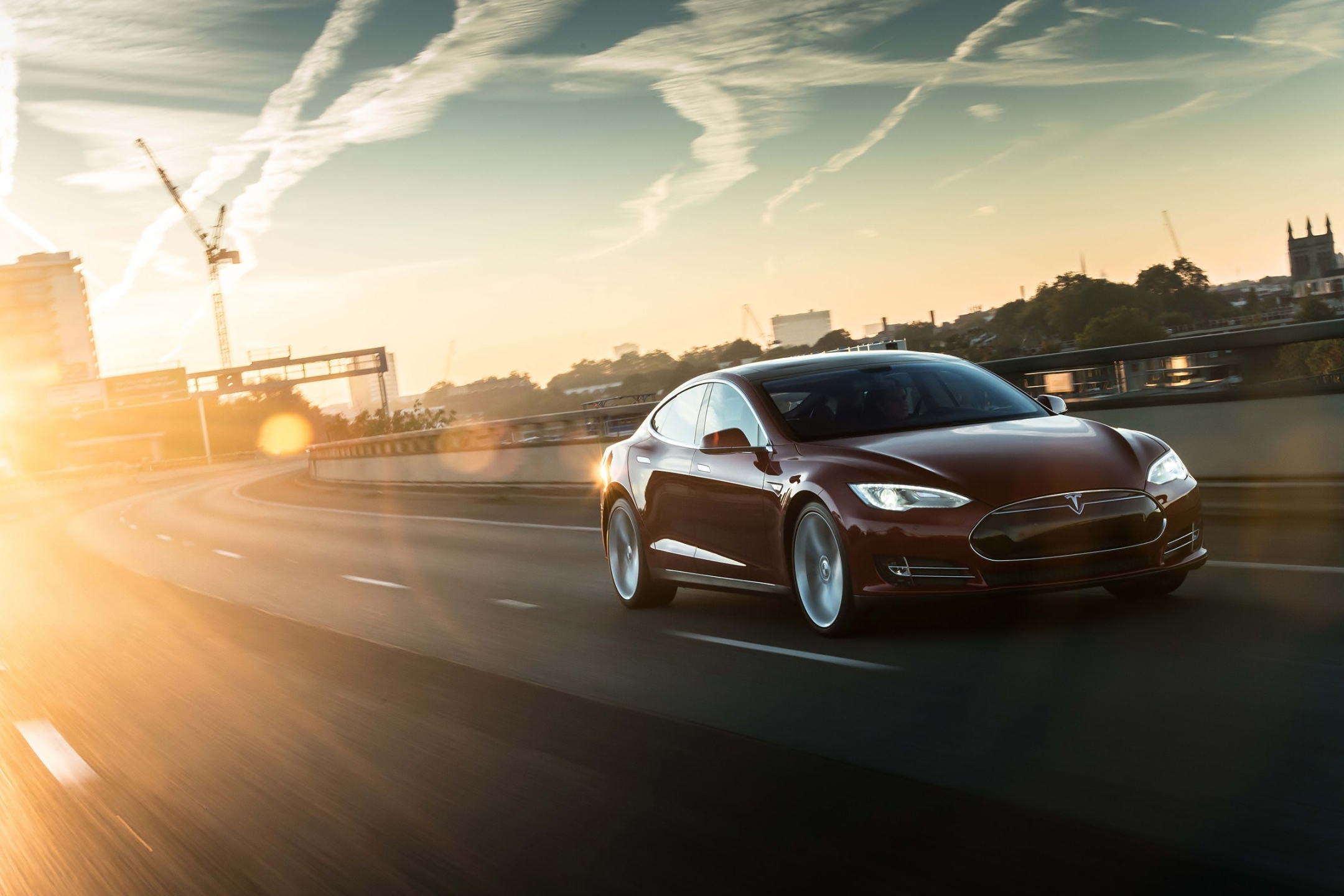  Tesla Model S HD Android Wallpapers
