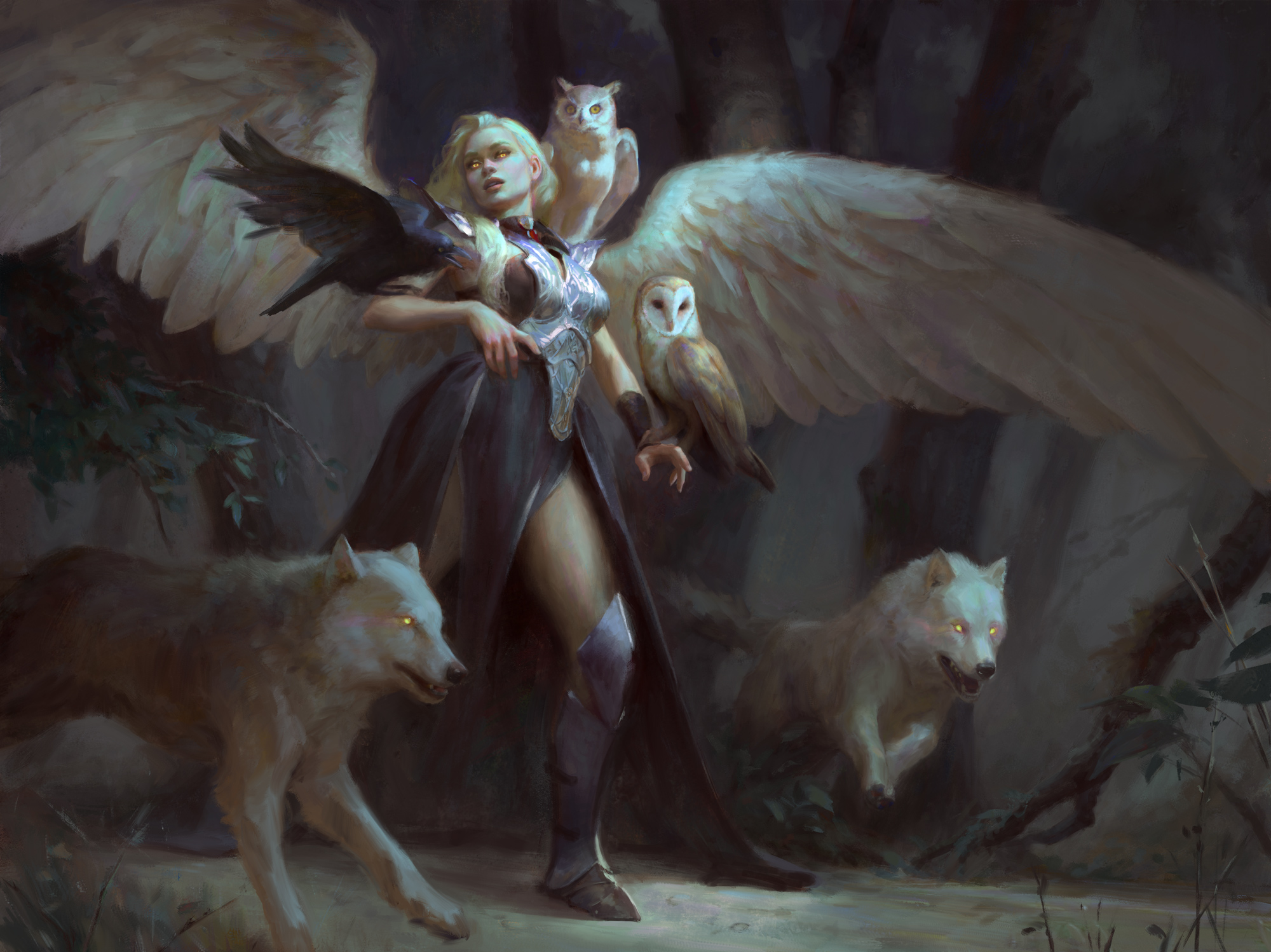 Free download wallpaper Fantasy, Angel on your PC desktop