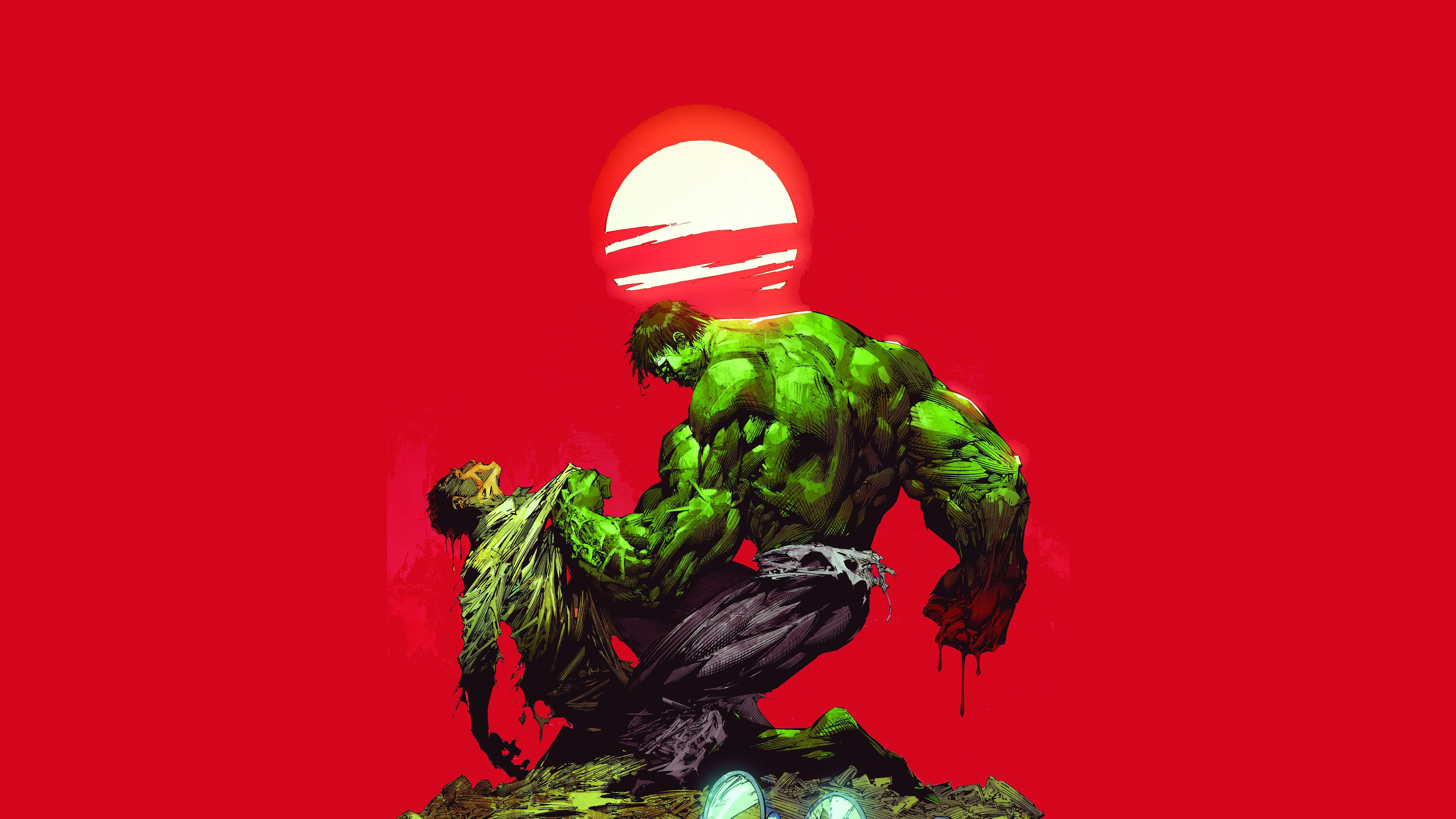 Téléchargez des papiers peints mobile Hulk, Bande Dessinées gratuitement.