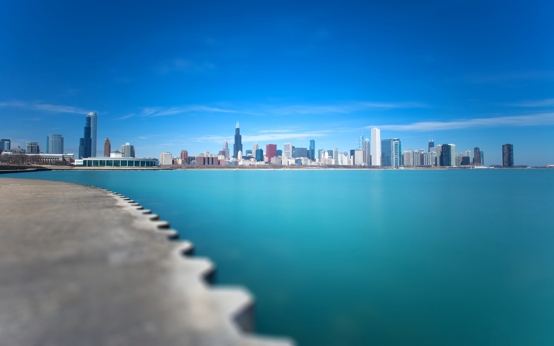 Download mobile wallpaper Chicago, Usa, Cities, Man Made, Water, City for free.