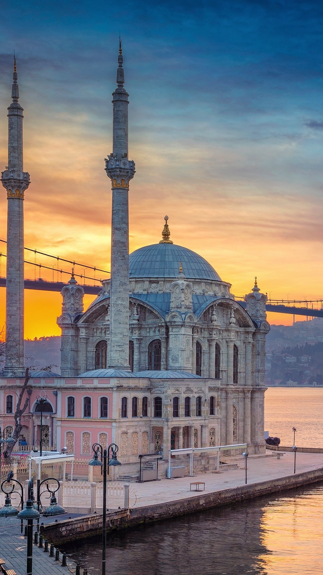 Descarga gratuita de fondo de pantalla para móvil de Pavo, Turquía, Mezquita, Estanbul, Estambul, Religioso, Mezquita De Ortaköy, Mezquitas.
