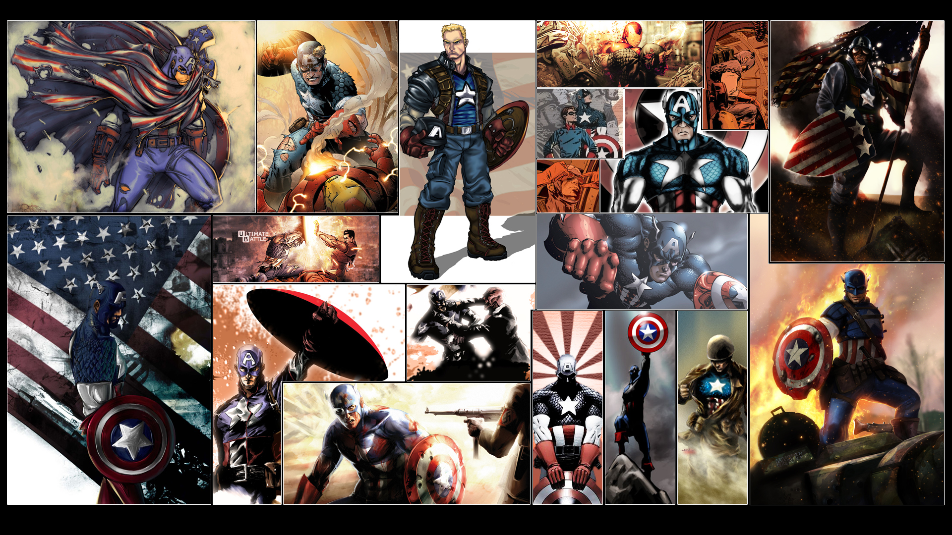 Download mobile wallpaper Captain America, Comics for free.
