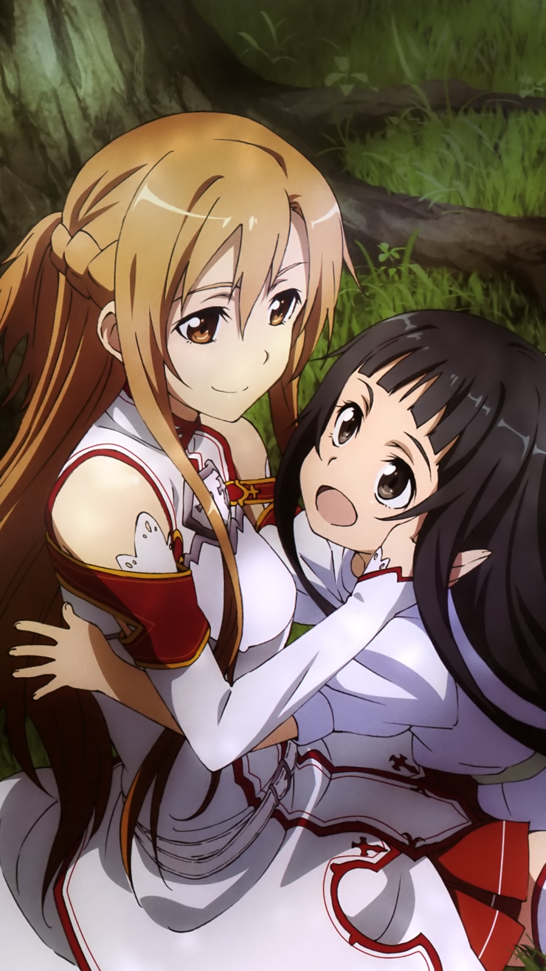 Descarga gratuita de fondo de pantalla para móvil de Sword Art Online, Animado, Asuna Yuuki, Yui (Arte De Espada En Línea).