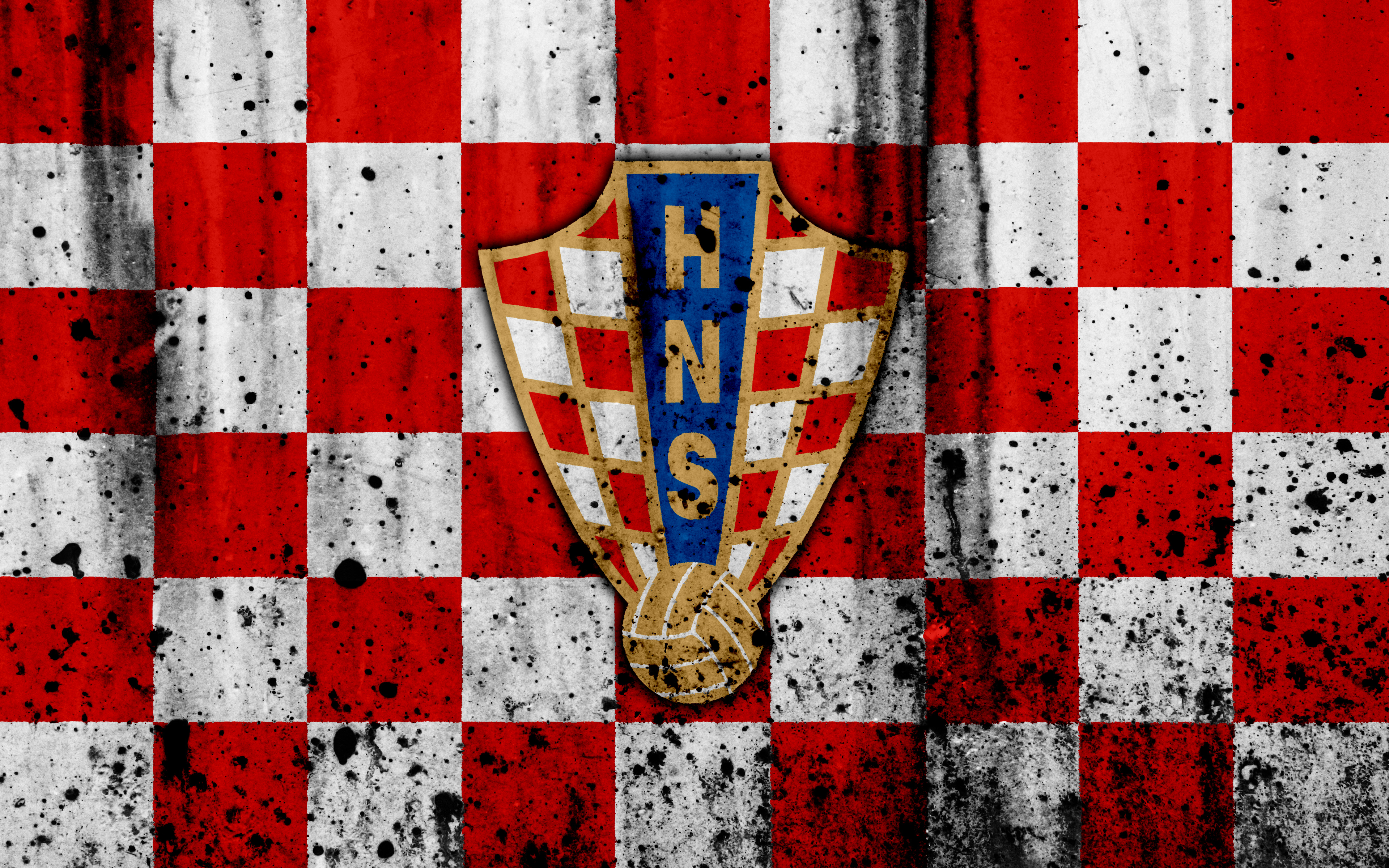 Скачать обои Сборная Хорватии По Футболу на телефон бесплатно