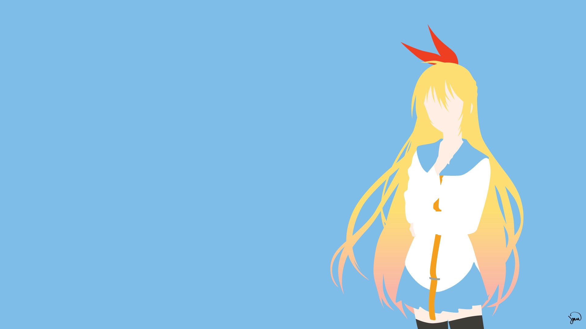 Laden Sie das Animes, Chitoge Kirisaki, Nisekoi-Bild kostenlos auf Ihren PC-Desktop herunter