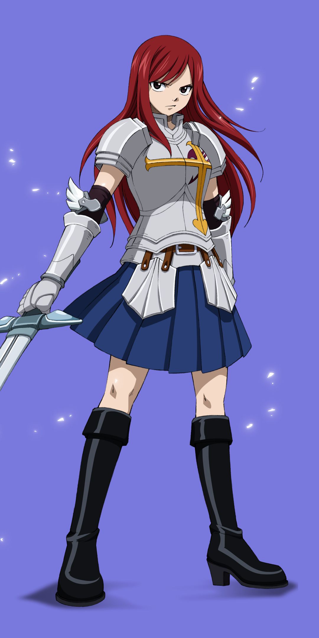 Handy-Wallpaper Animes, Fairy Tail, Erza Scarlet kostenlos herunterladen.