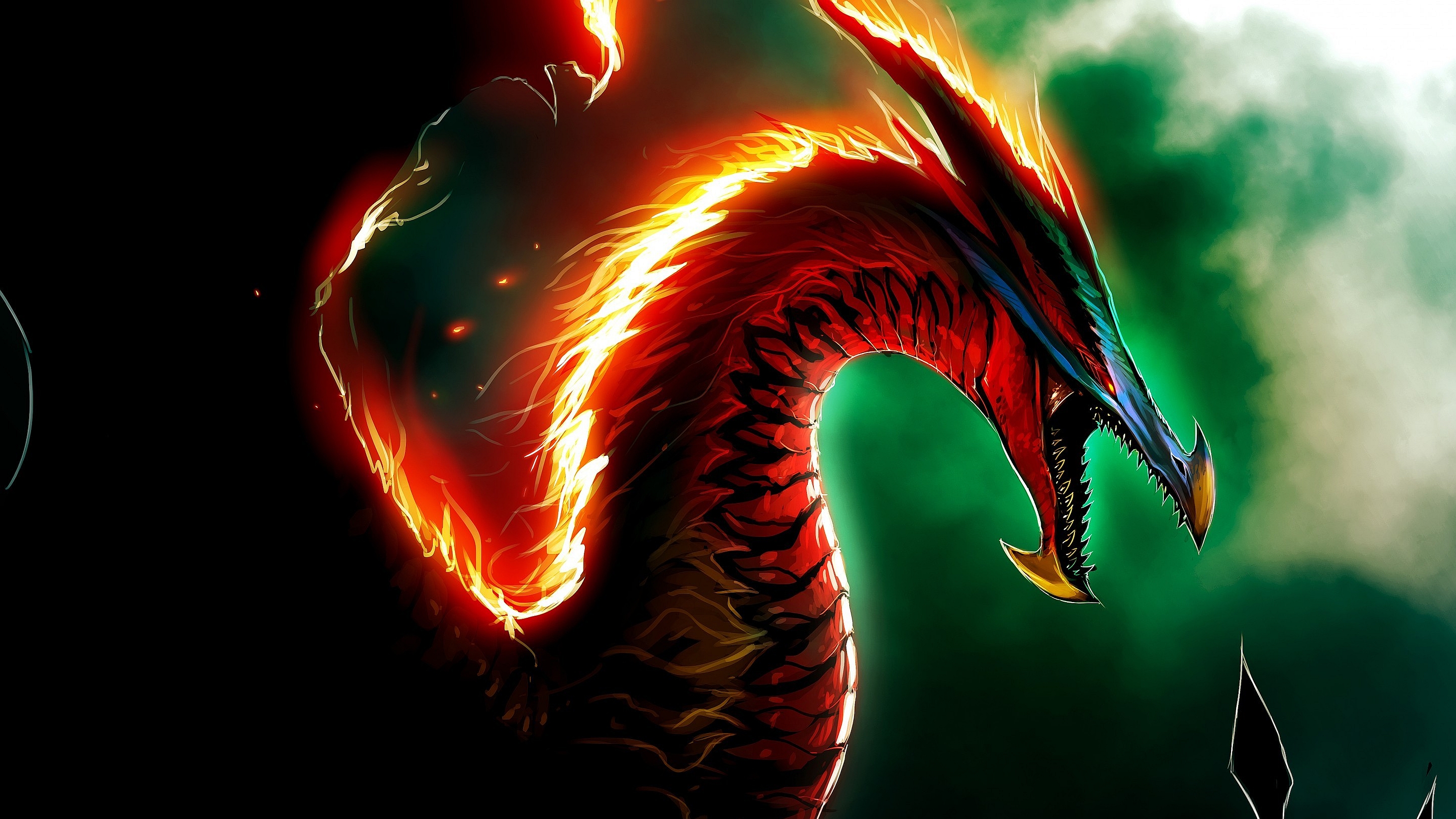 Download mobile wallpaper Fantasy, Dragon for free.