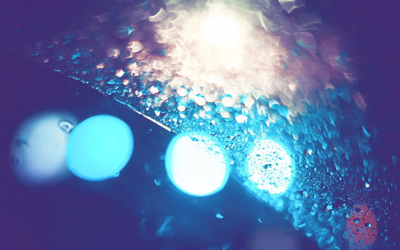 1920 x 1080 picture pattern, abstract, drops, lights, macro, blur, smooth