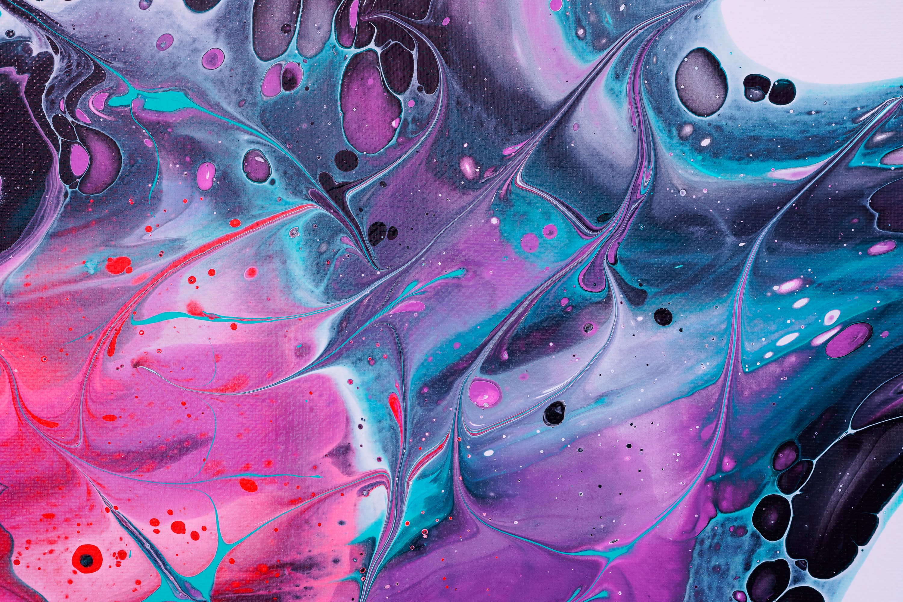 Free download wallpaper Motley, Multicolored, Mixing, Paint, Abstract, Divorces, Liquid on your PC desktop