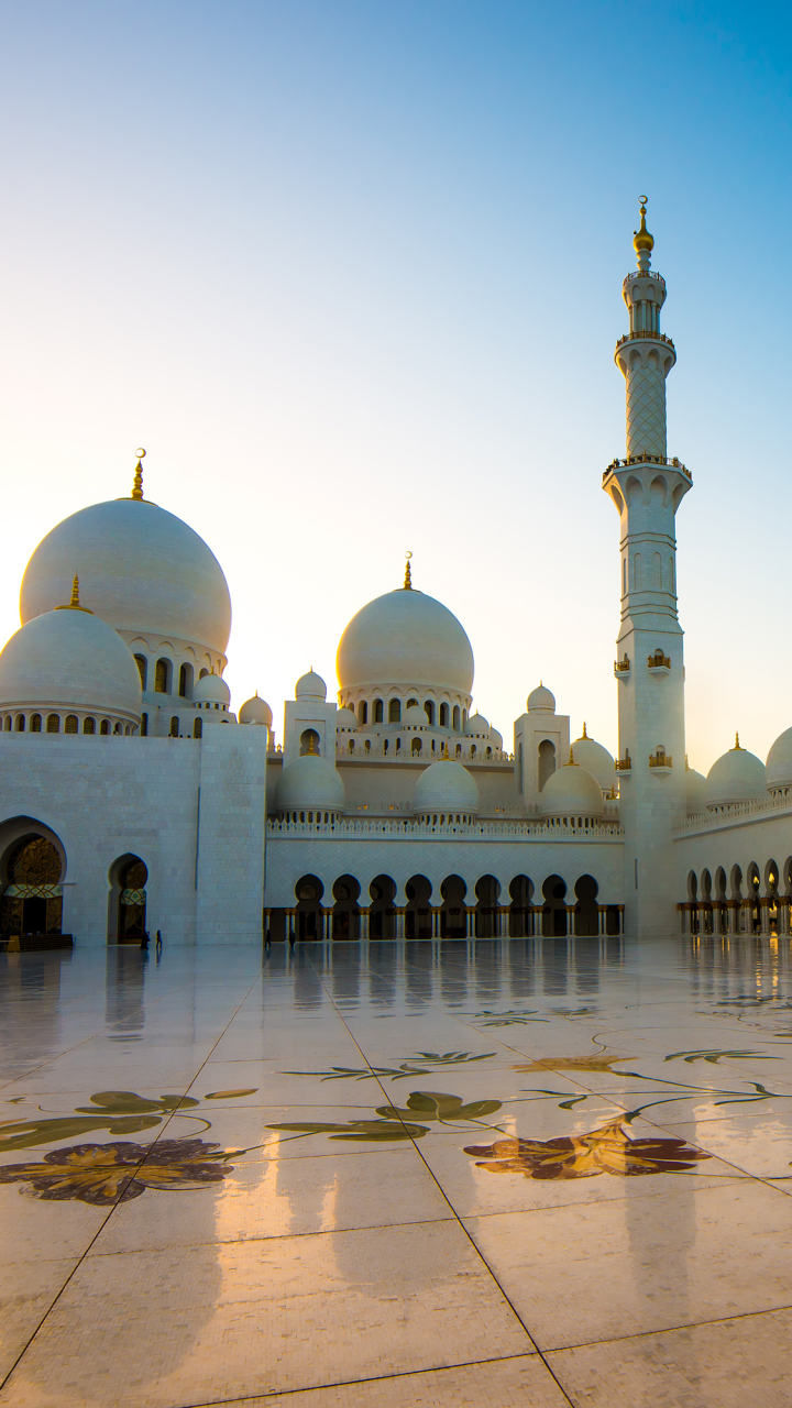 Скачать картинку Мечеть, Религиозные, Большая Мечеть Шейха Зайда, Мечети в телефон бесплатно.