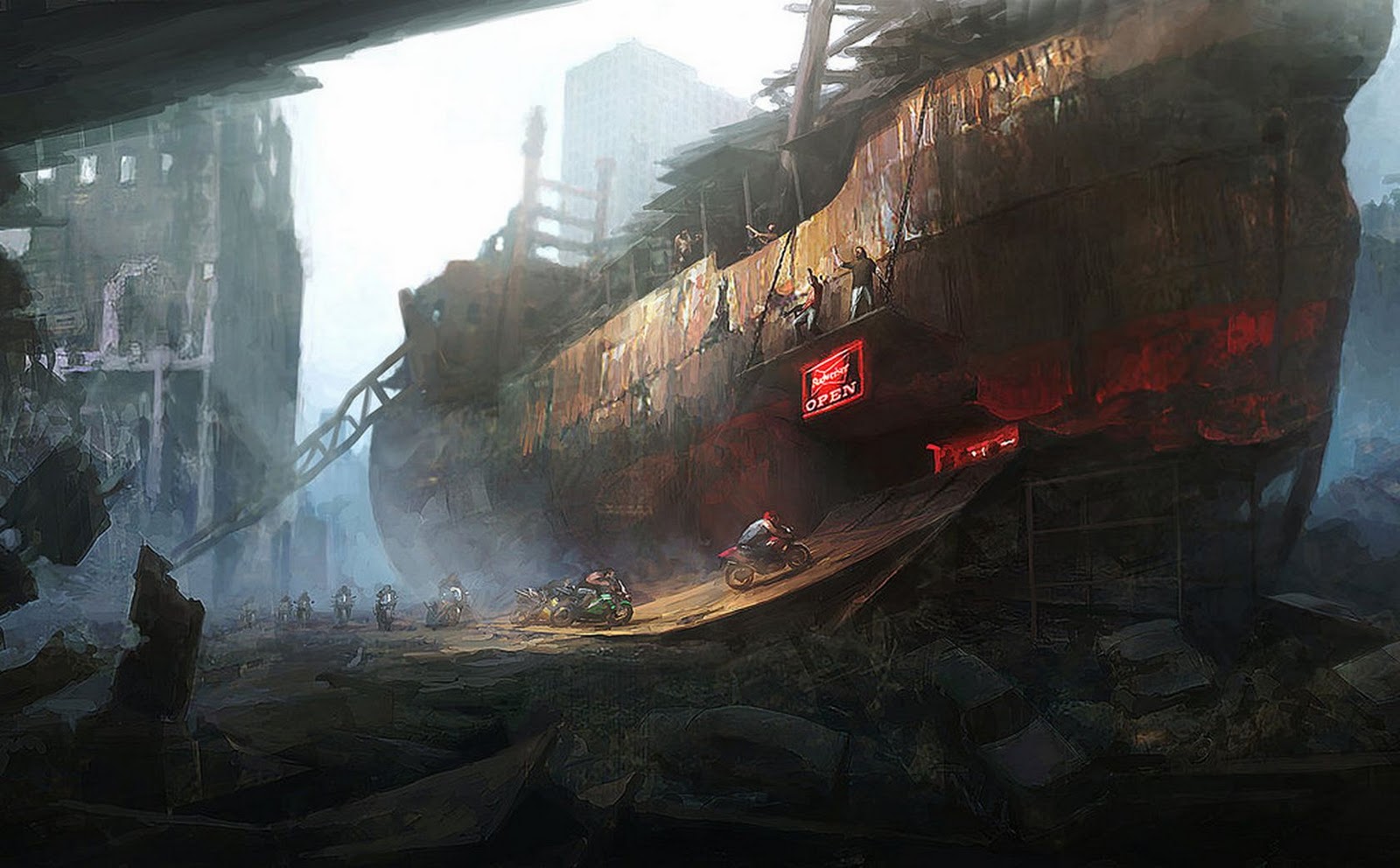 Free download wallpaper Post Apocalyptic, Sci Fi on your PC desktop