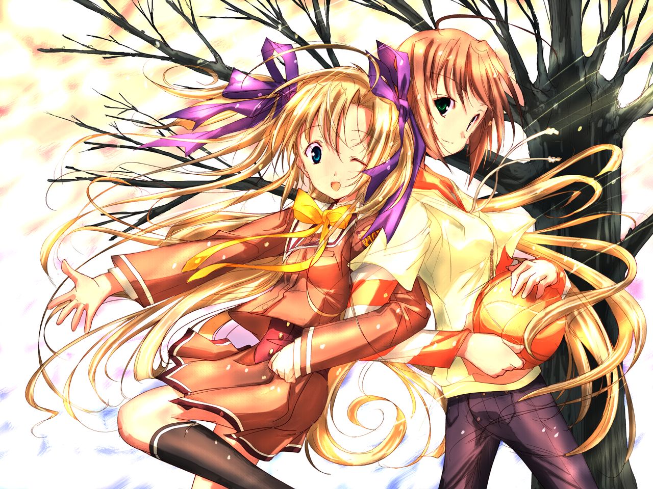 Download mobile wallpaper Anime, Canvas ~Sepia Iro No Motif~ for free.