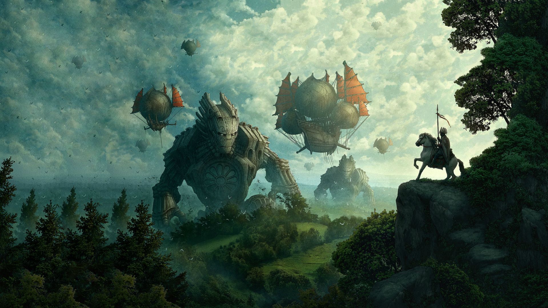 Download mobile wallpaper Fantasy, Giant for free.