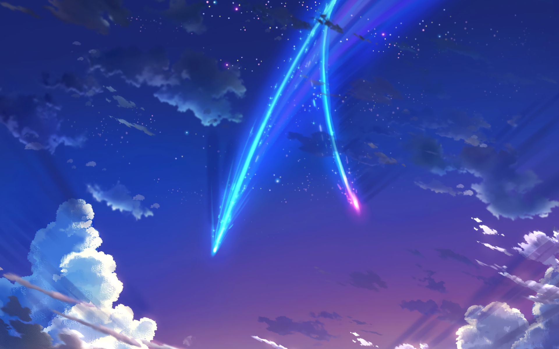 Téléchargez des papiers peints mobile Animé, Your Name, Kimi No Na Wa gratuitement.