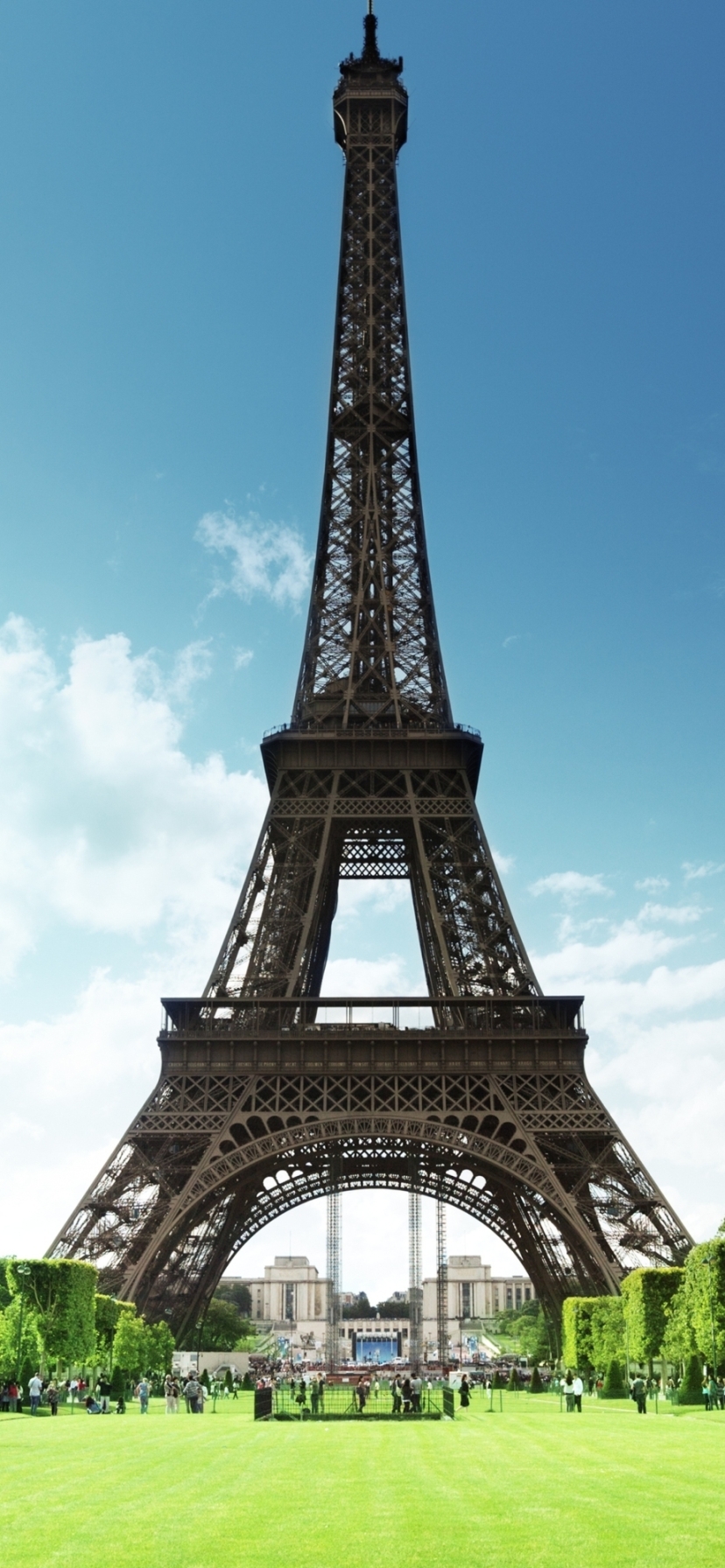 Скачать картинку Париж, Эйфелева Башня, Памятники, Сделано Человеком в телефон бесплатно.