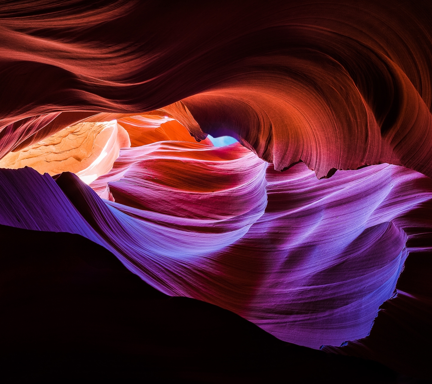 Download mobile wallpaper Abstract, Canyons, Antelope Canyon for free.