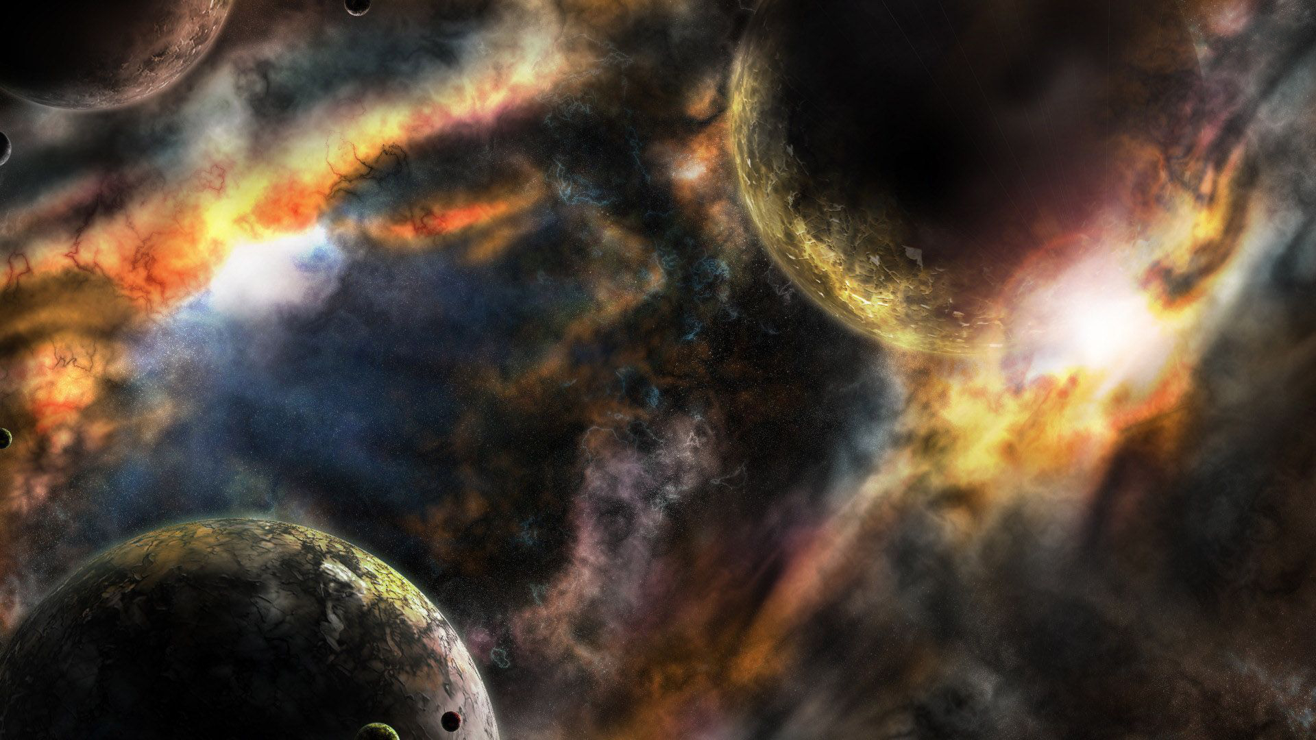 Baixe gratuitamente a imagem Planetas, Ficção Científica, Cosmos na área de trabalho do seu PC