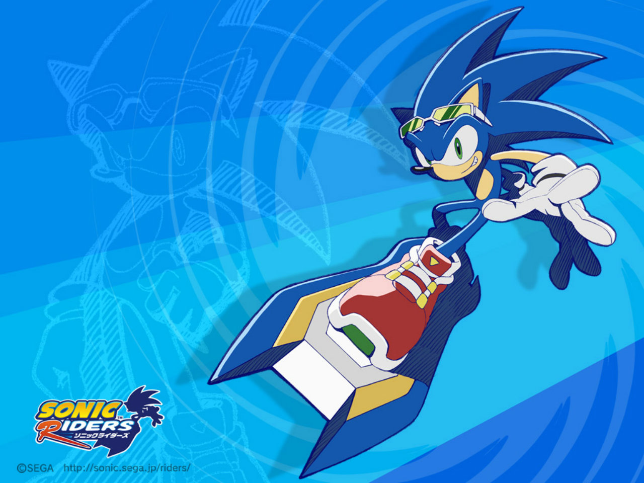 Descarga gratuita de fondo de pantalla para móvil de Videojuego, Sonic El Erizo, Sonic Riders.