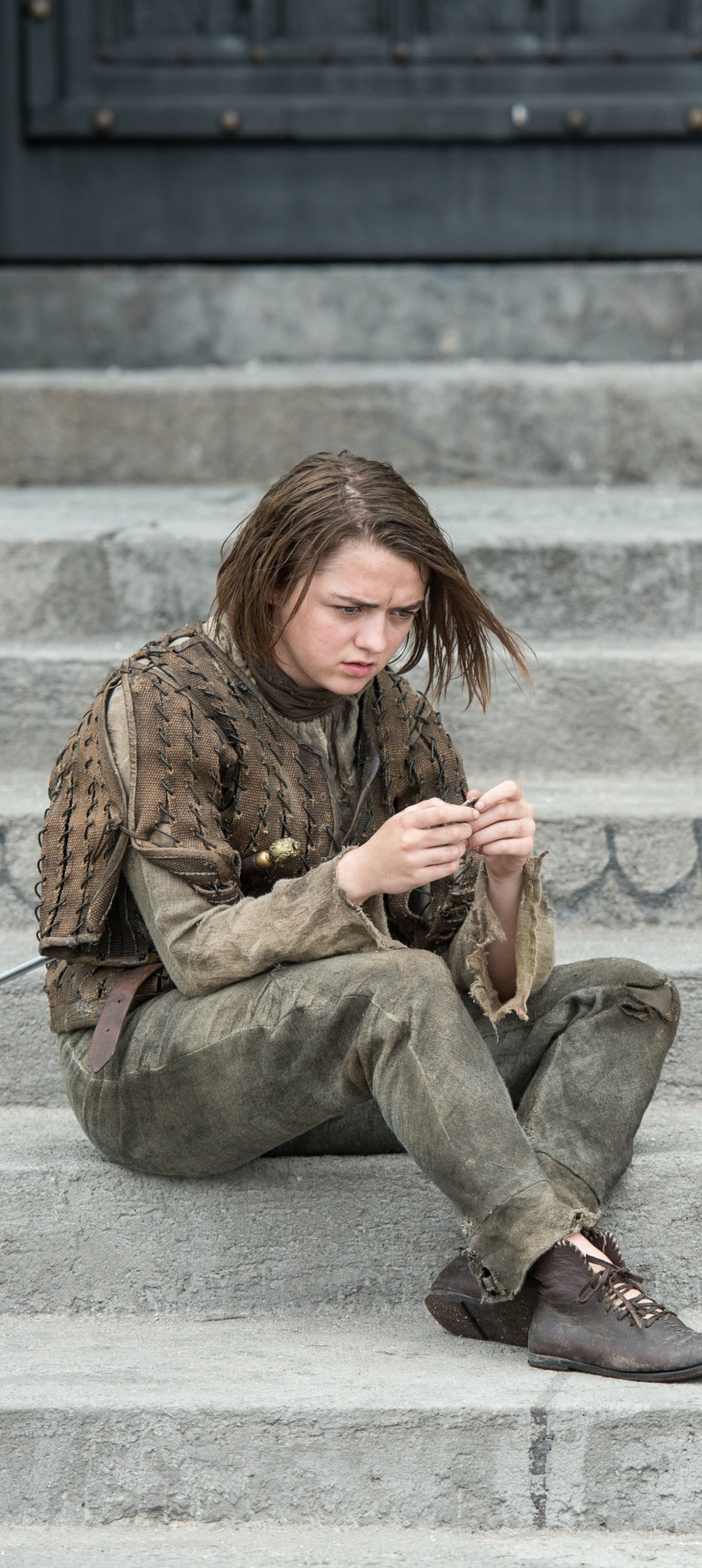 Download mobile wallpaper Game Of Thrones, Tv Show, Maisie Williams, Arya Stark for free.