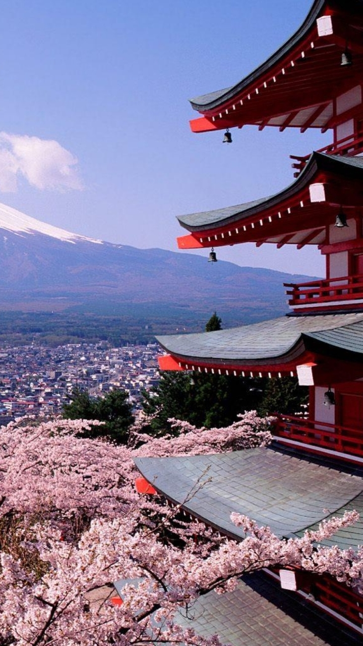 Download mobile wallpaper Earth, Japan, Mount Fuji, Volcanoes for free.