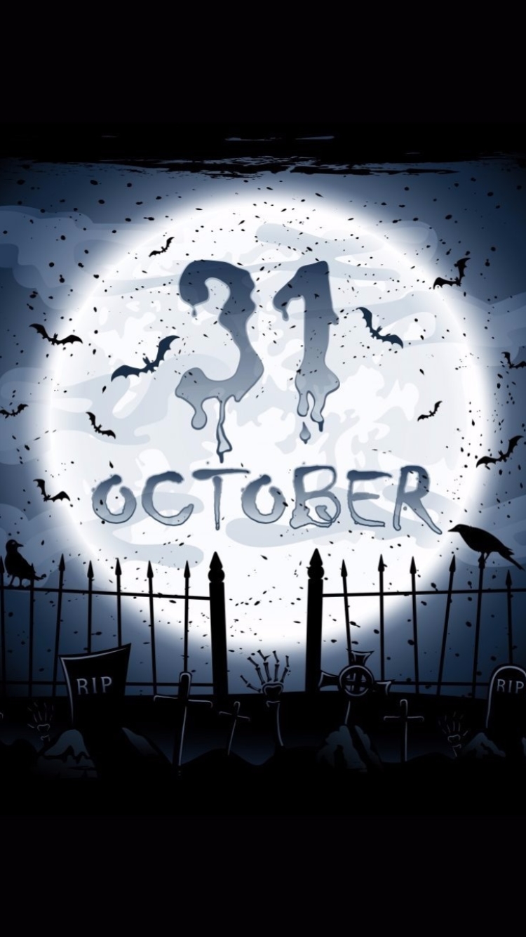 Download mobile wallpaper Halloween, Holiday, Calendar for free.