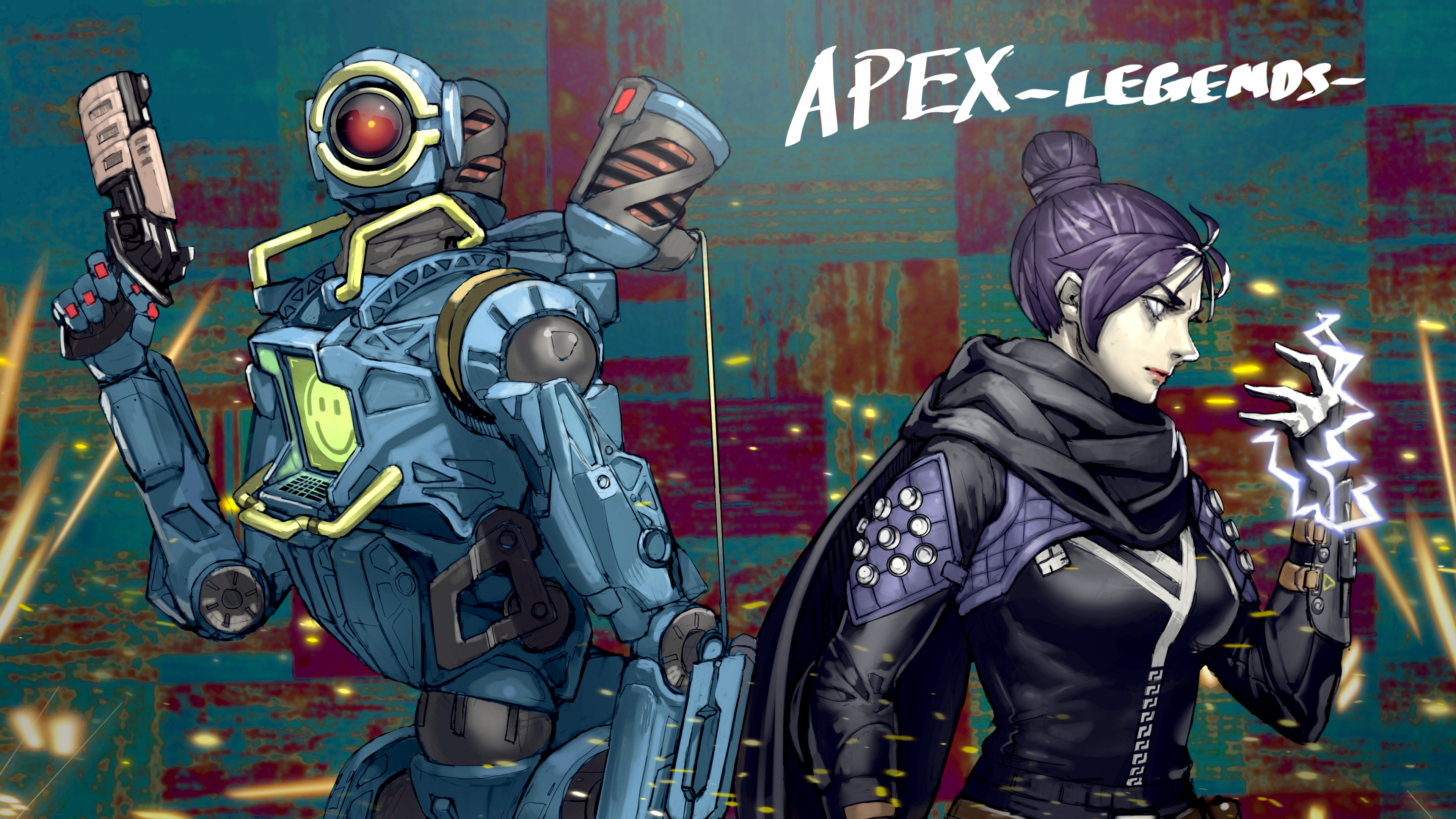 1028955 baixar papel de parede videogame, apex legends, desbravador (apex legends), wraith (lendas do apex) - protetores de tela e imagens gratuitamente