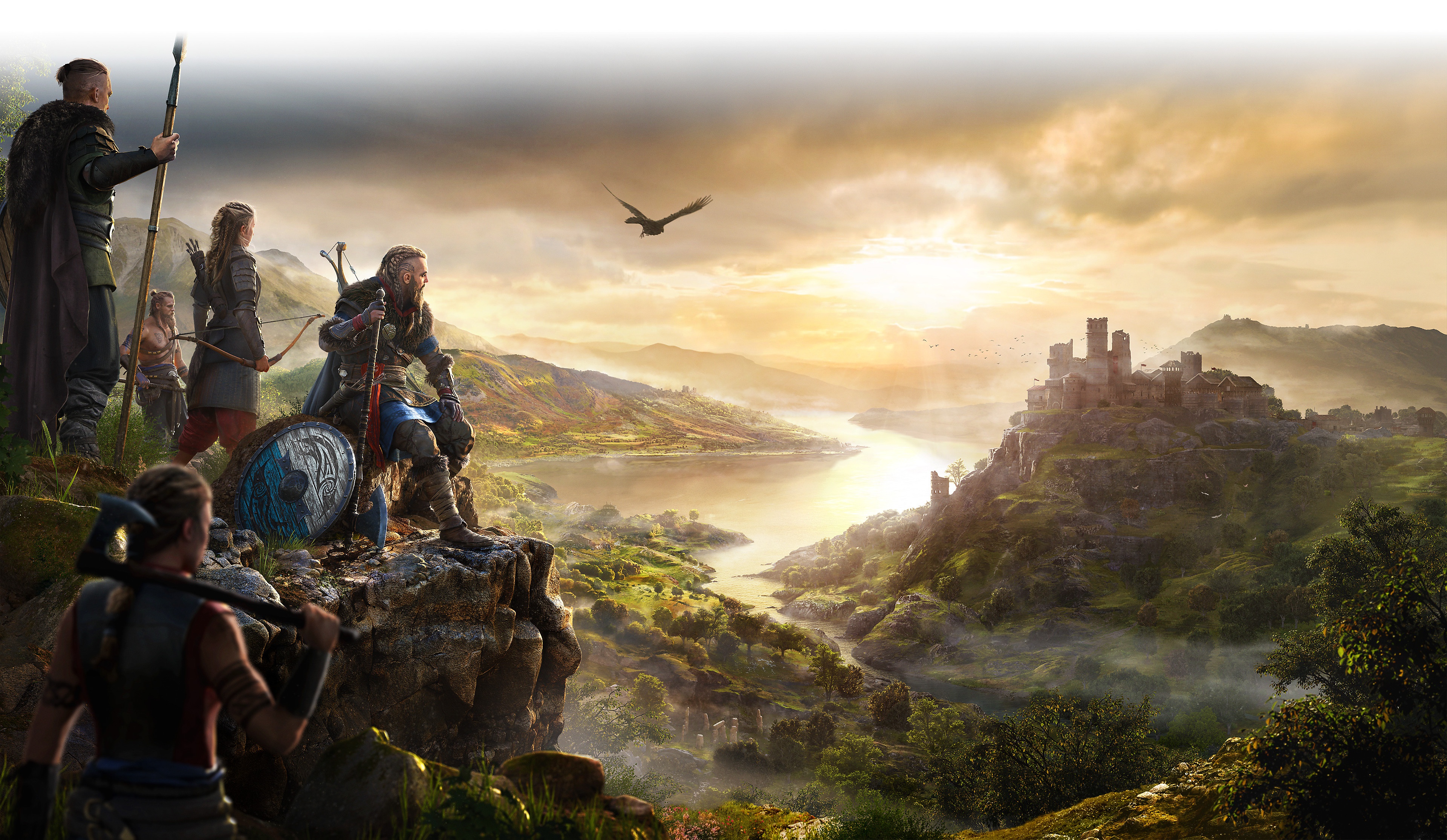 Популярні заставки і фони Assassin's Creed: Вальгалла на комп'ютер
