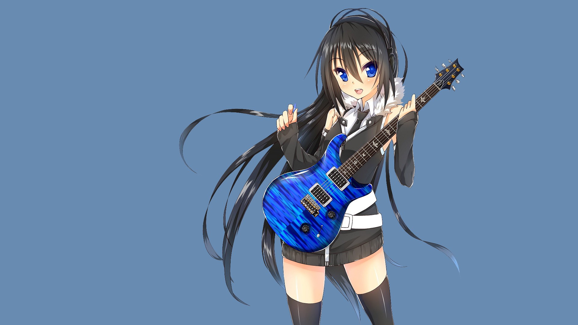 Handy-Wallpaper Musik, Gitarre, Animes kostenlos herunterladen.
