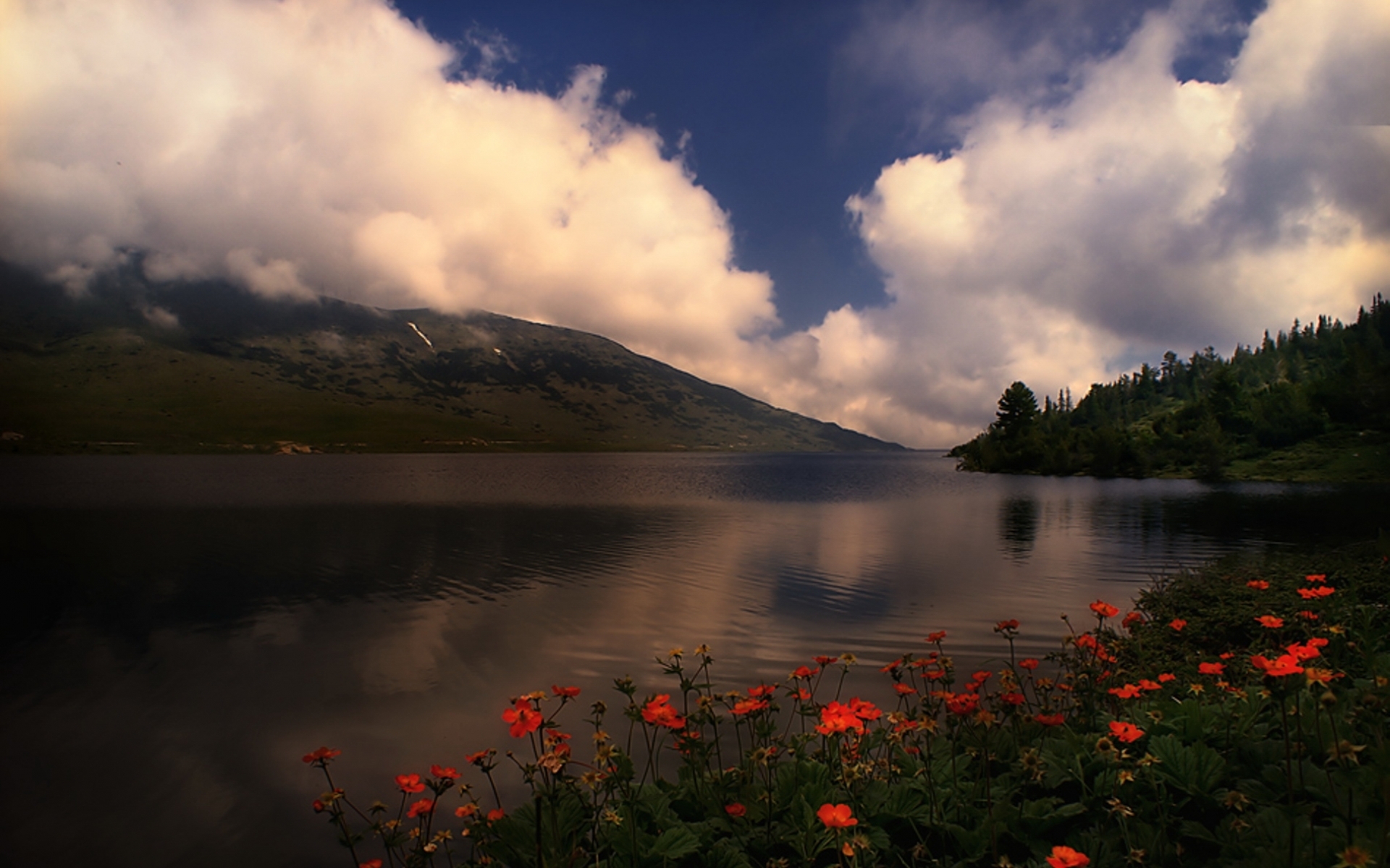 Laden Sie das Landschaft, Clouds, Flüsse-Bild kostenlos auf Ihren PC-Desktop herunter